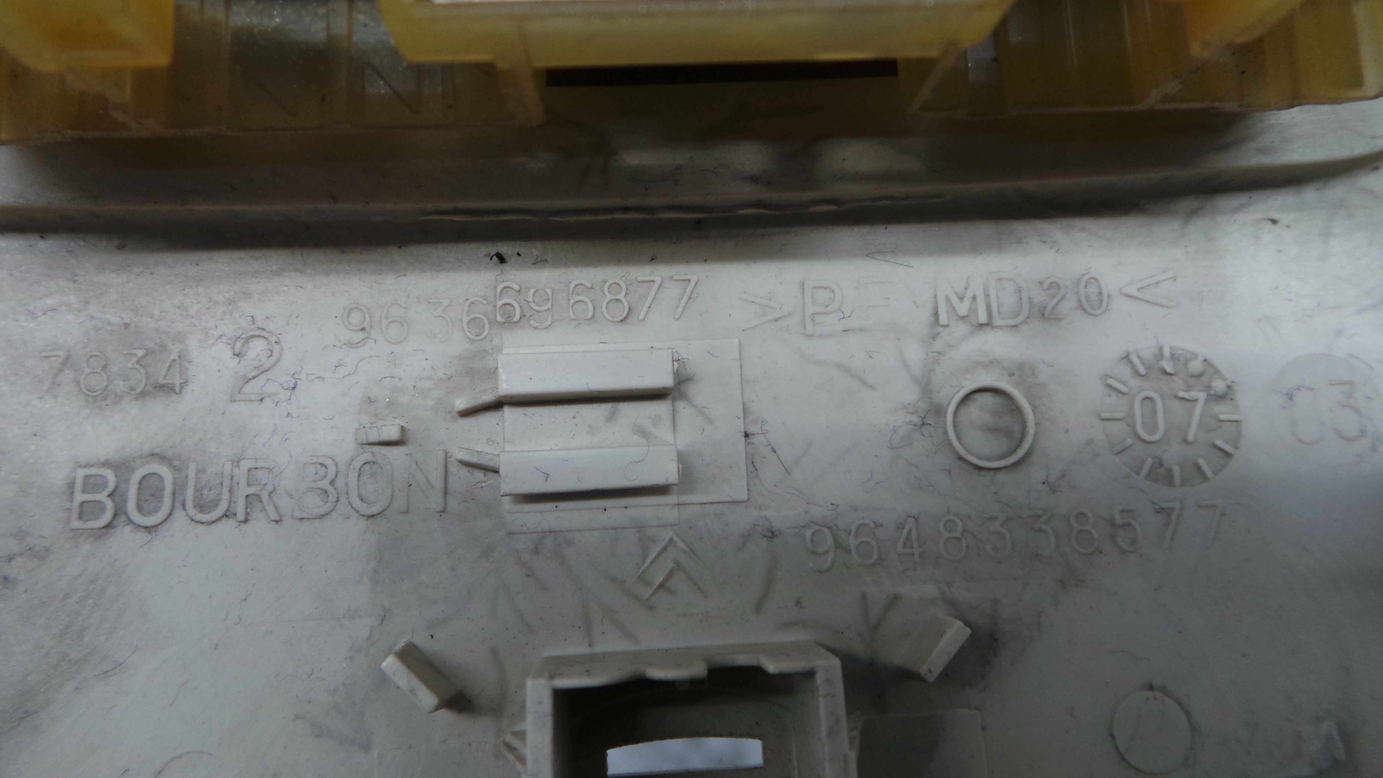 Plafonier Teto 9636696877 - CITROËN C4 I (LC_)-36546832