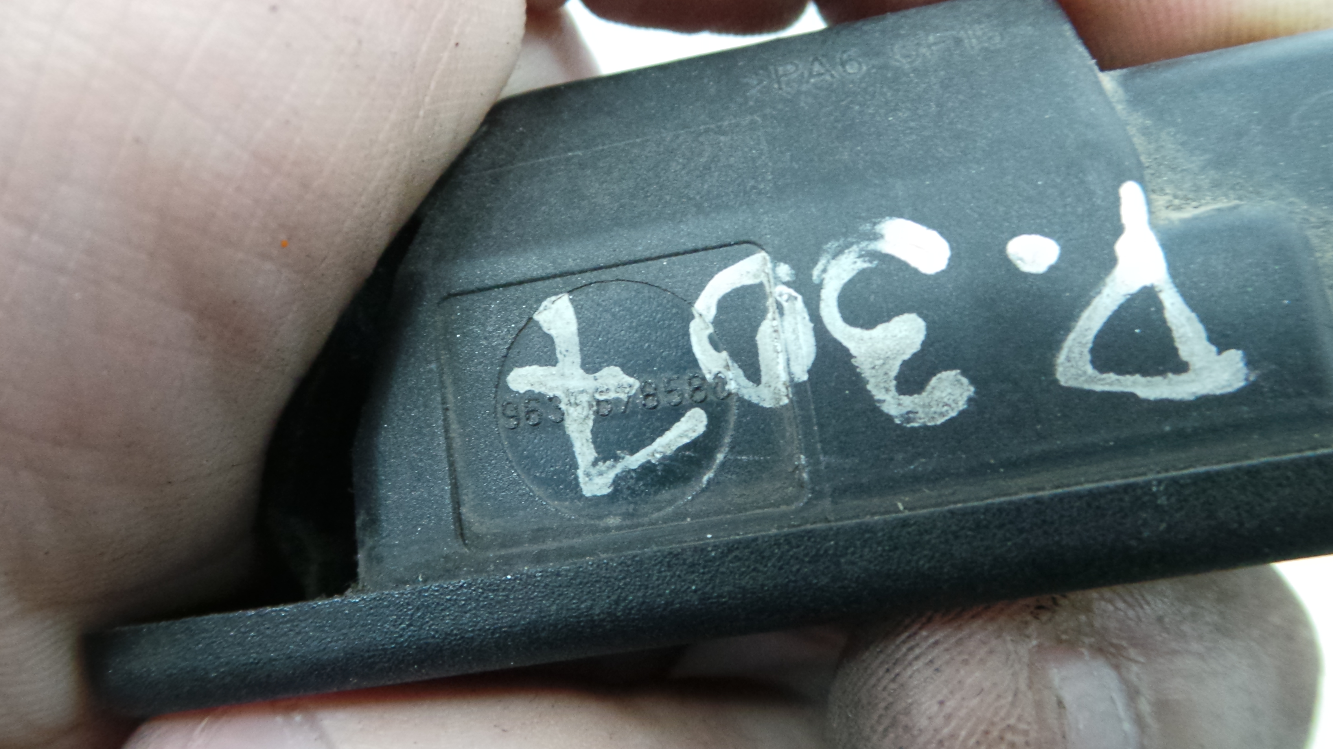 Luz de Matricula 9635678580 - PEUGEOT 307 (3A/C)-36546872