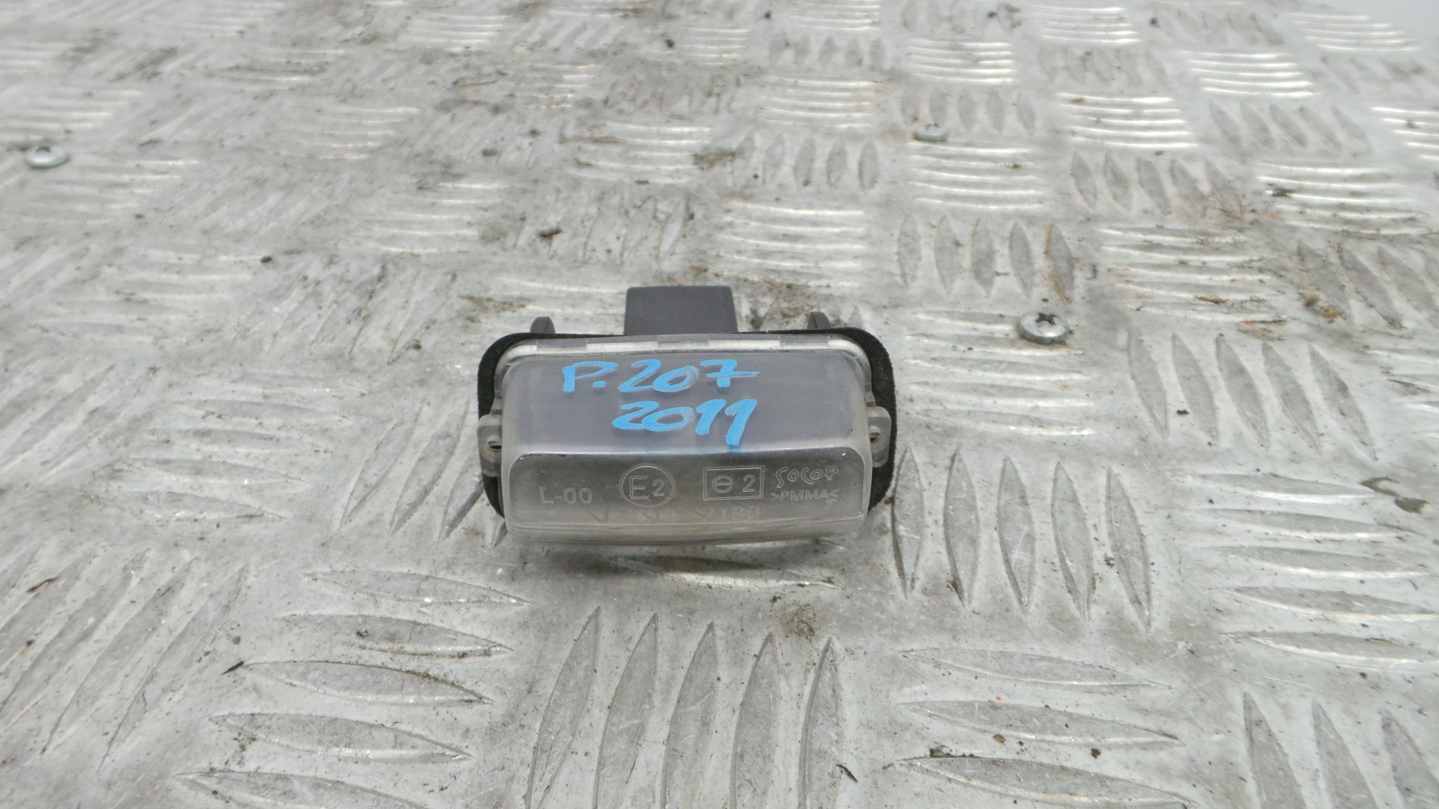Luz de Matricula 6340A3 - PEUGEOT 207 (WA_, WC_), 207/207+ (WA_, WC_)-36546878