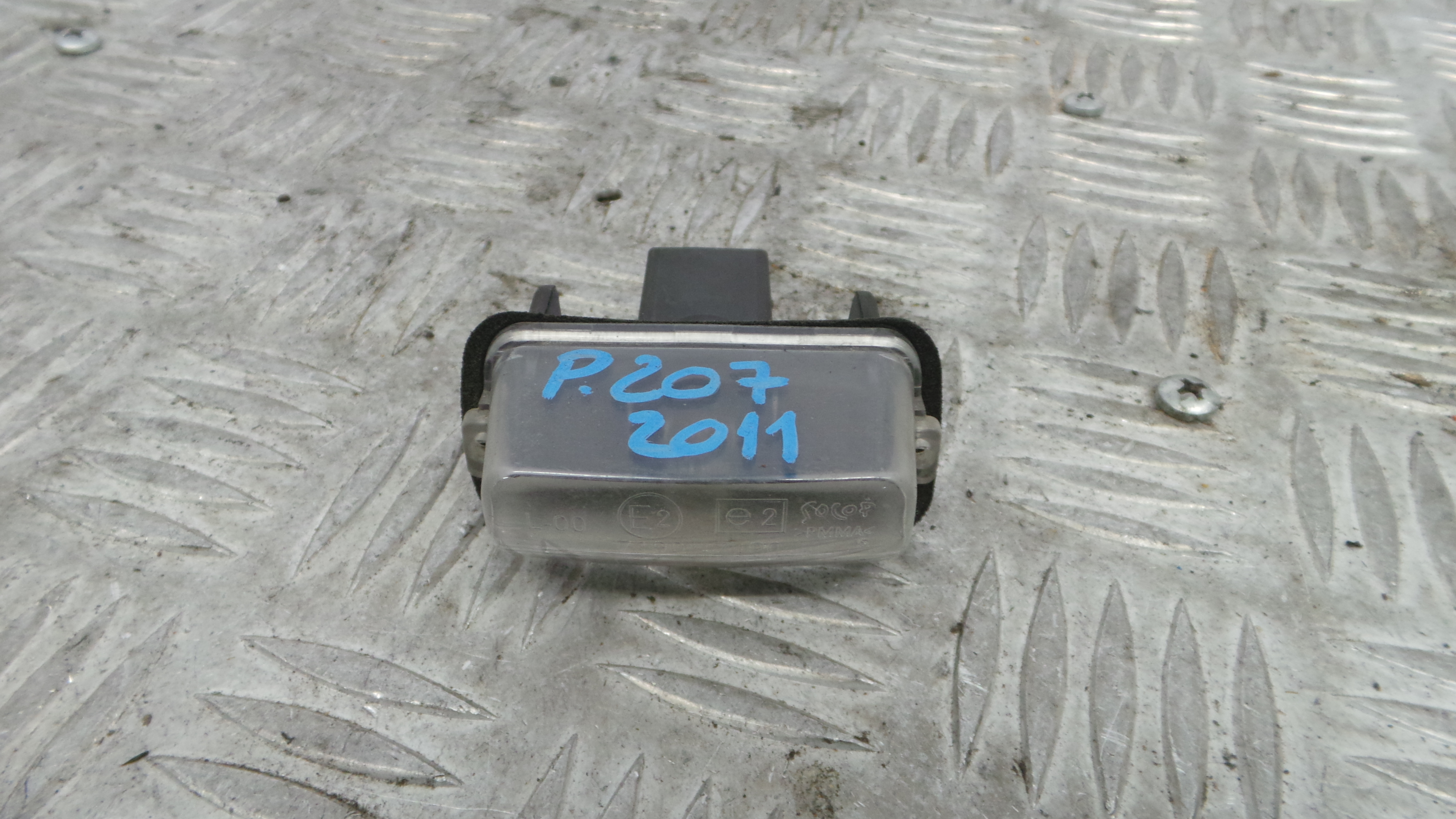 Luz de Matricula 6340A3 - PEUGEOT 207 (WA_, WC_), 207/207+ (WA_, WC_)-36546880
