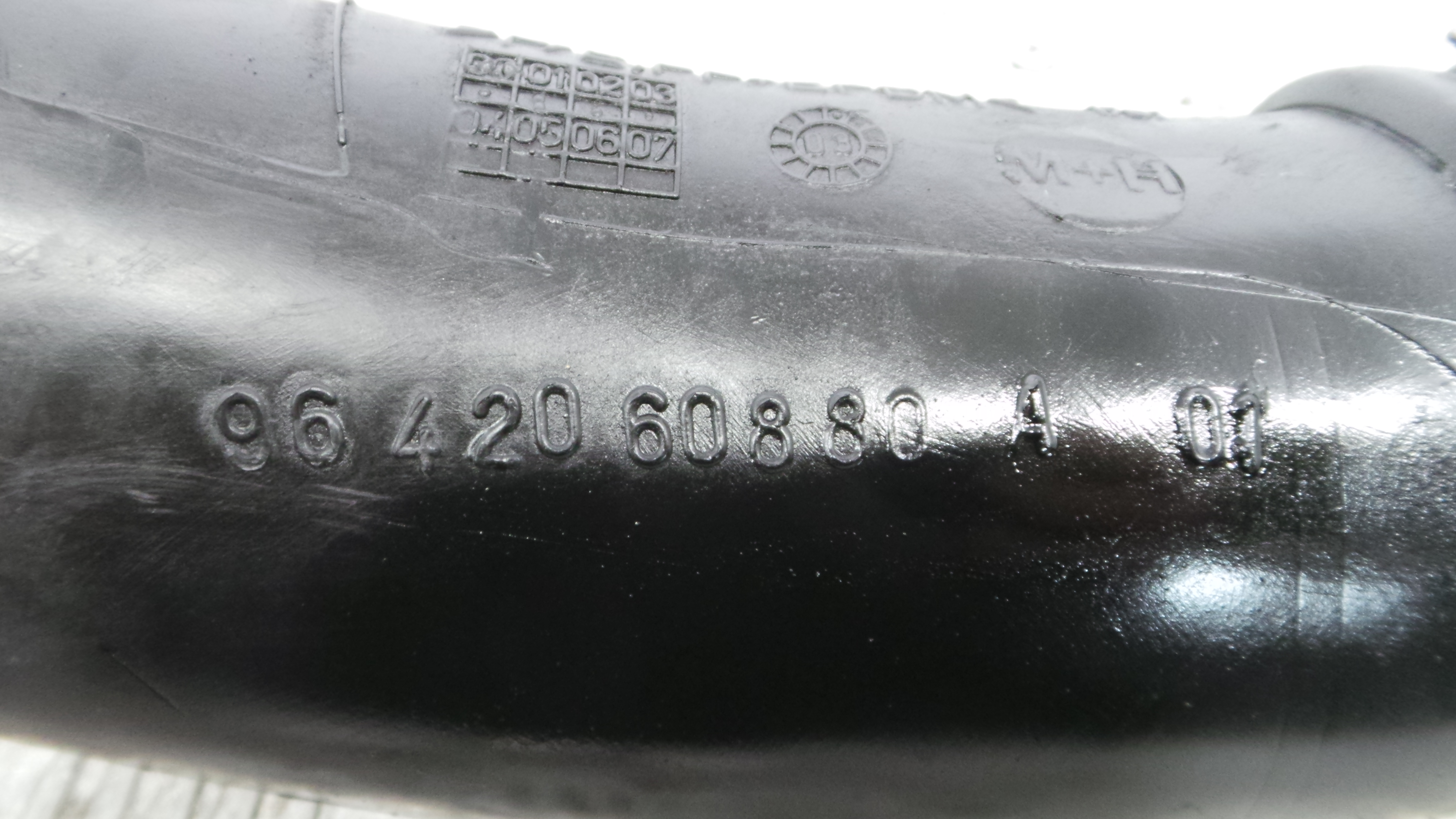 Tubo Intercooler 9642060880 - PEUGEOT 307 (3A/C)-36547519