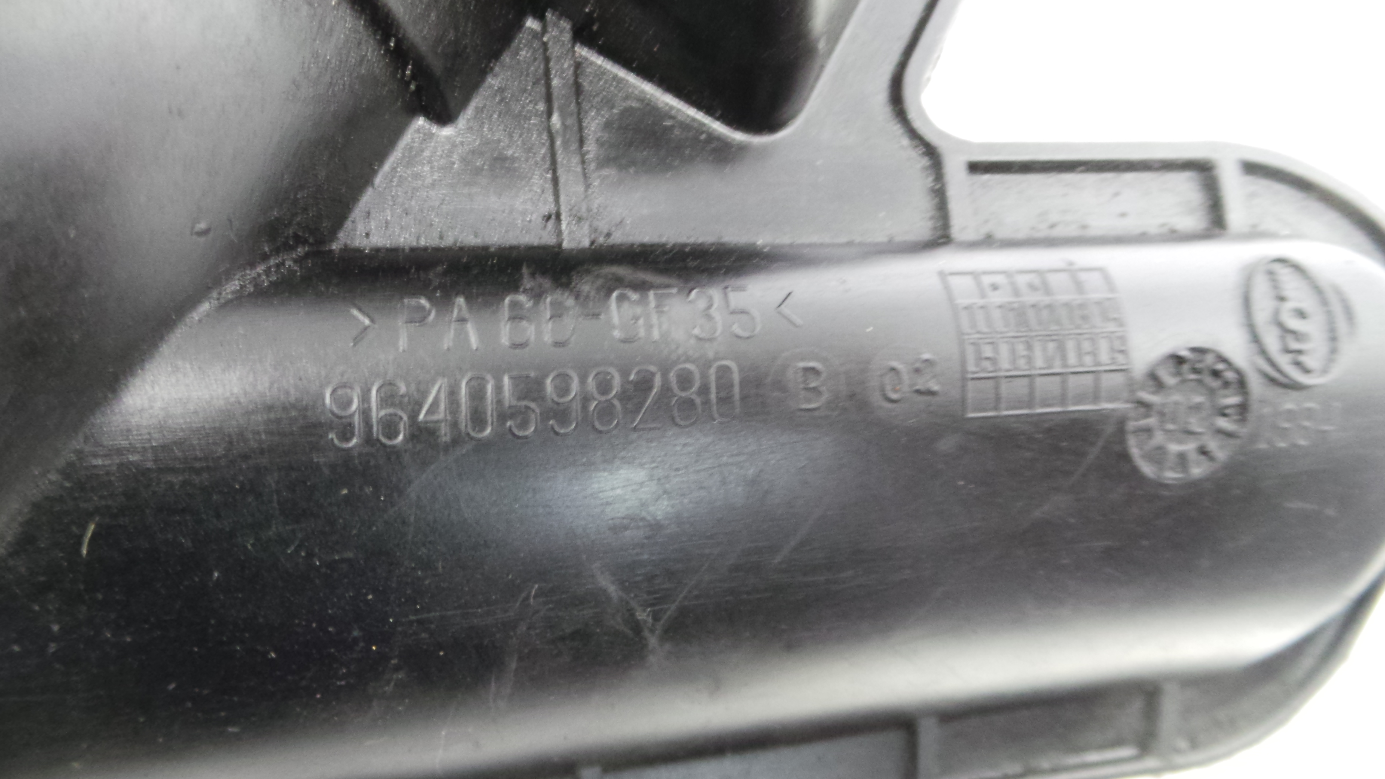 Tubo Intercooler 9640598280 - PEUGEOT 307 (3A/C)-36552174