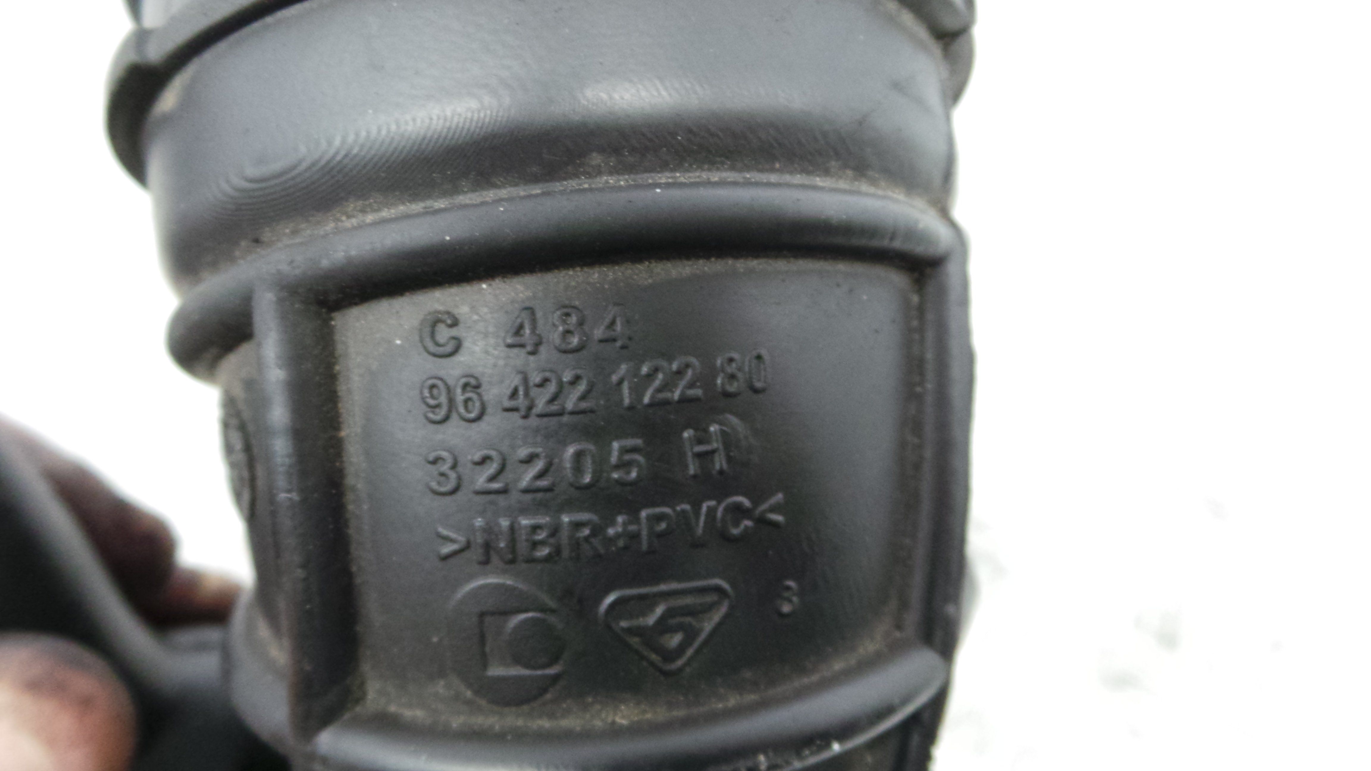 Tubo Intercooler 9642212280 - PEUGEOT 207 (WA_, WC_), 207/207+ (WA_, WC_)-36552440