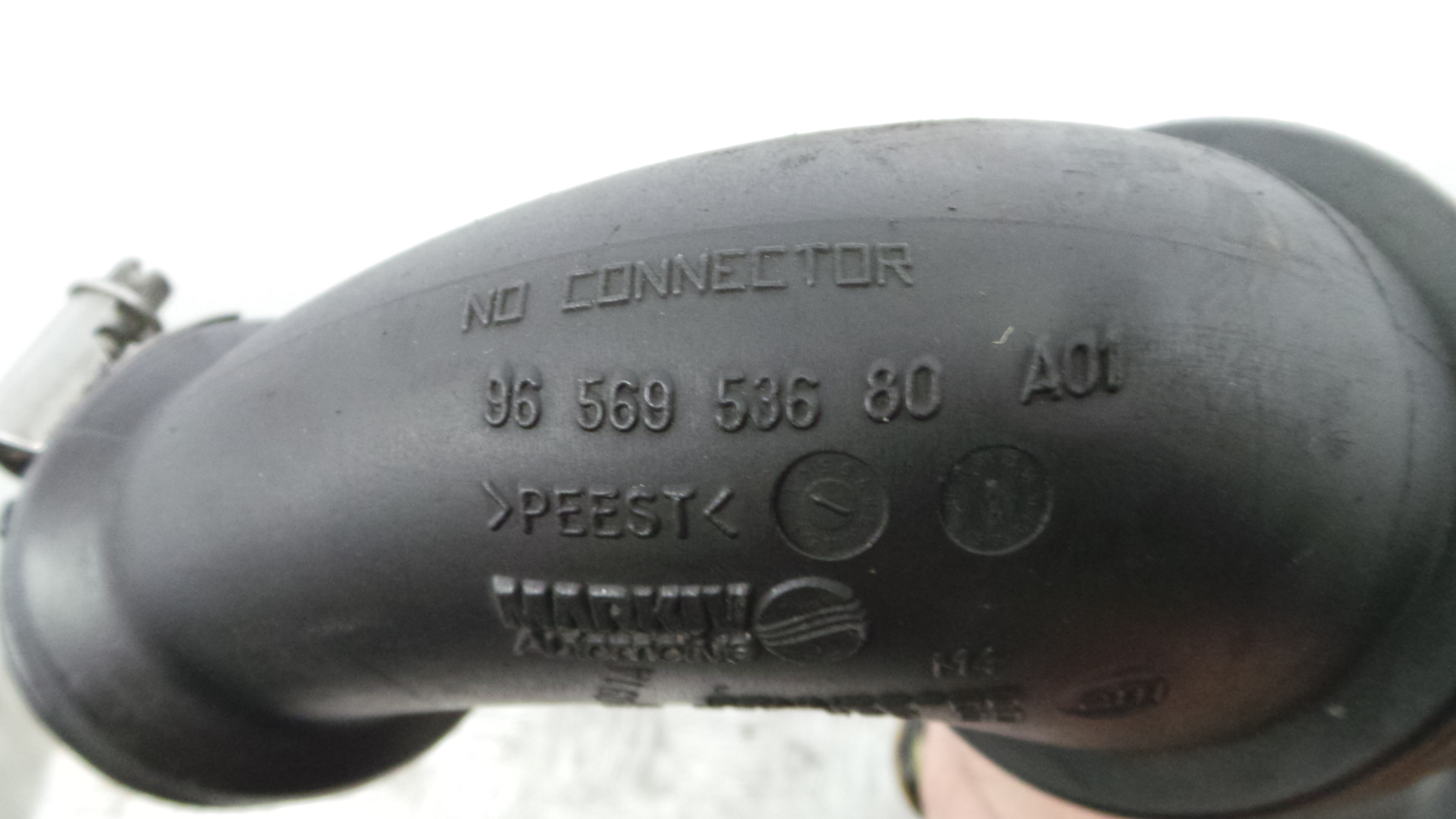 Tubo Intercooler 9656953680 - PEUGEOT 308 I (4A_, 4C_)-36552474