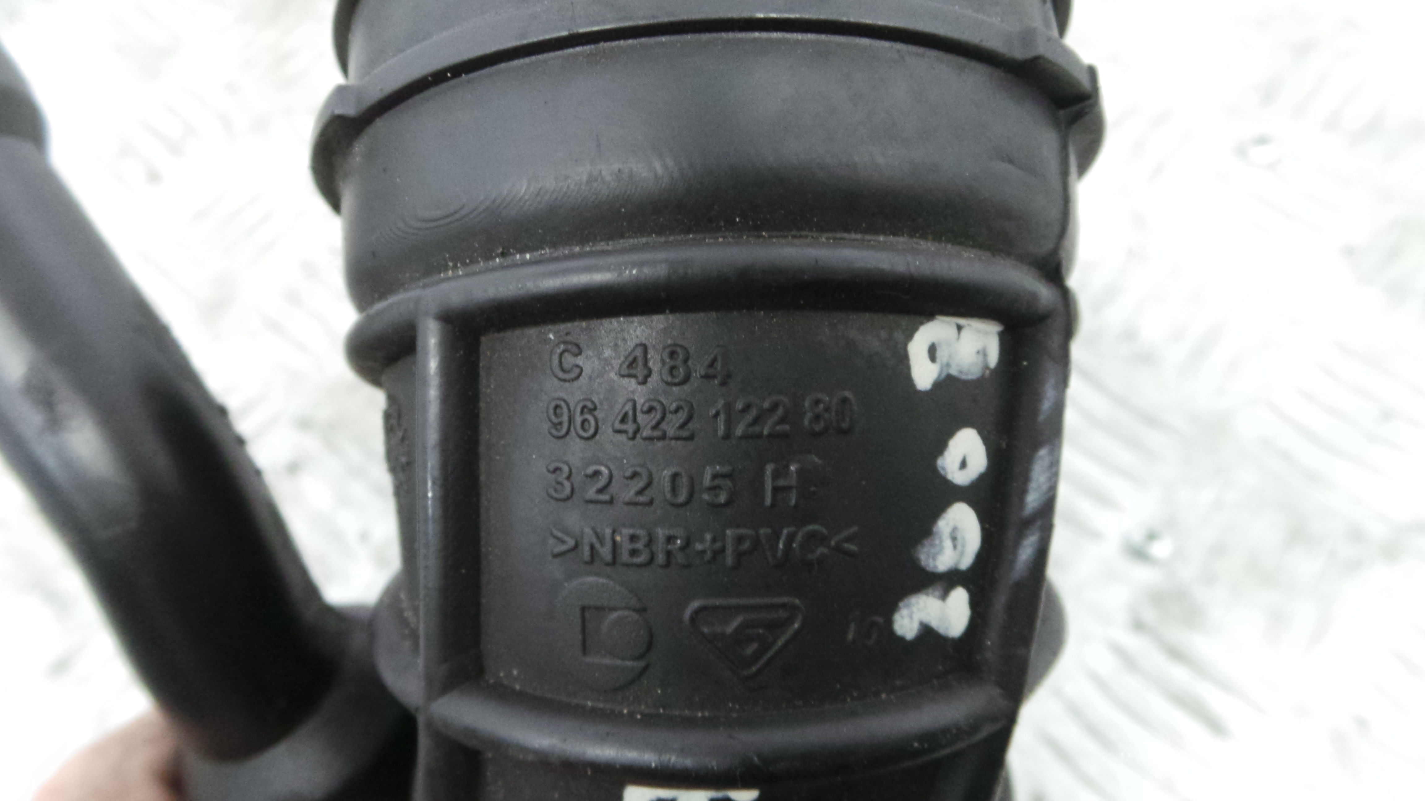 Tubo Intercooler 9642212280 - PEUGEOT 207 (WA_, WC_), 207/207+ (WA_, WC_)-36553858