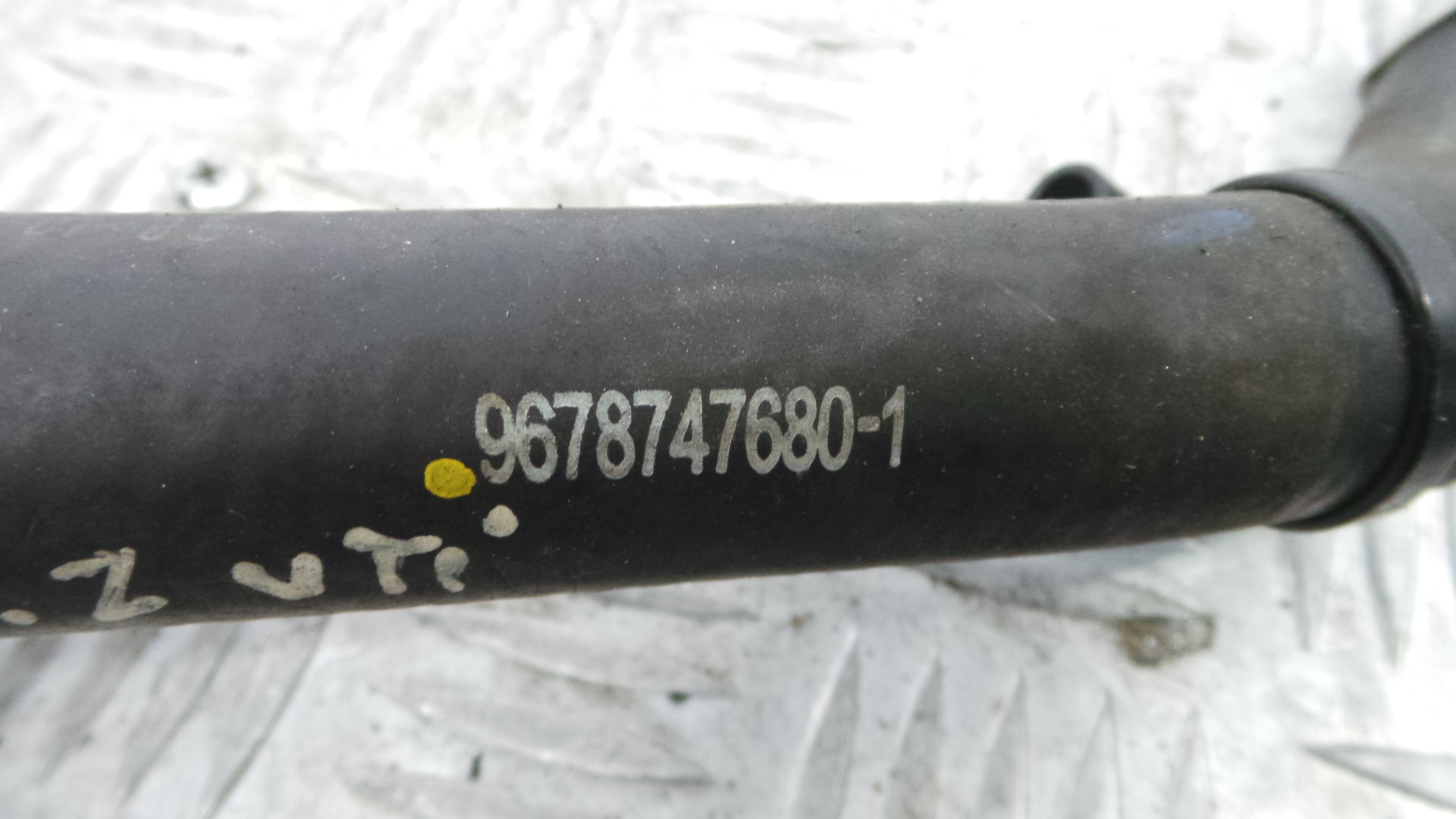 Tubo da Água 9678747680 - CITROËN C3 / C3 ORIGIN III (SX)-36554851