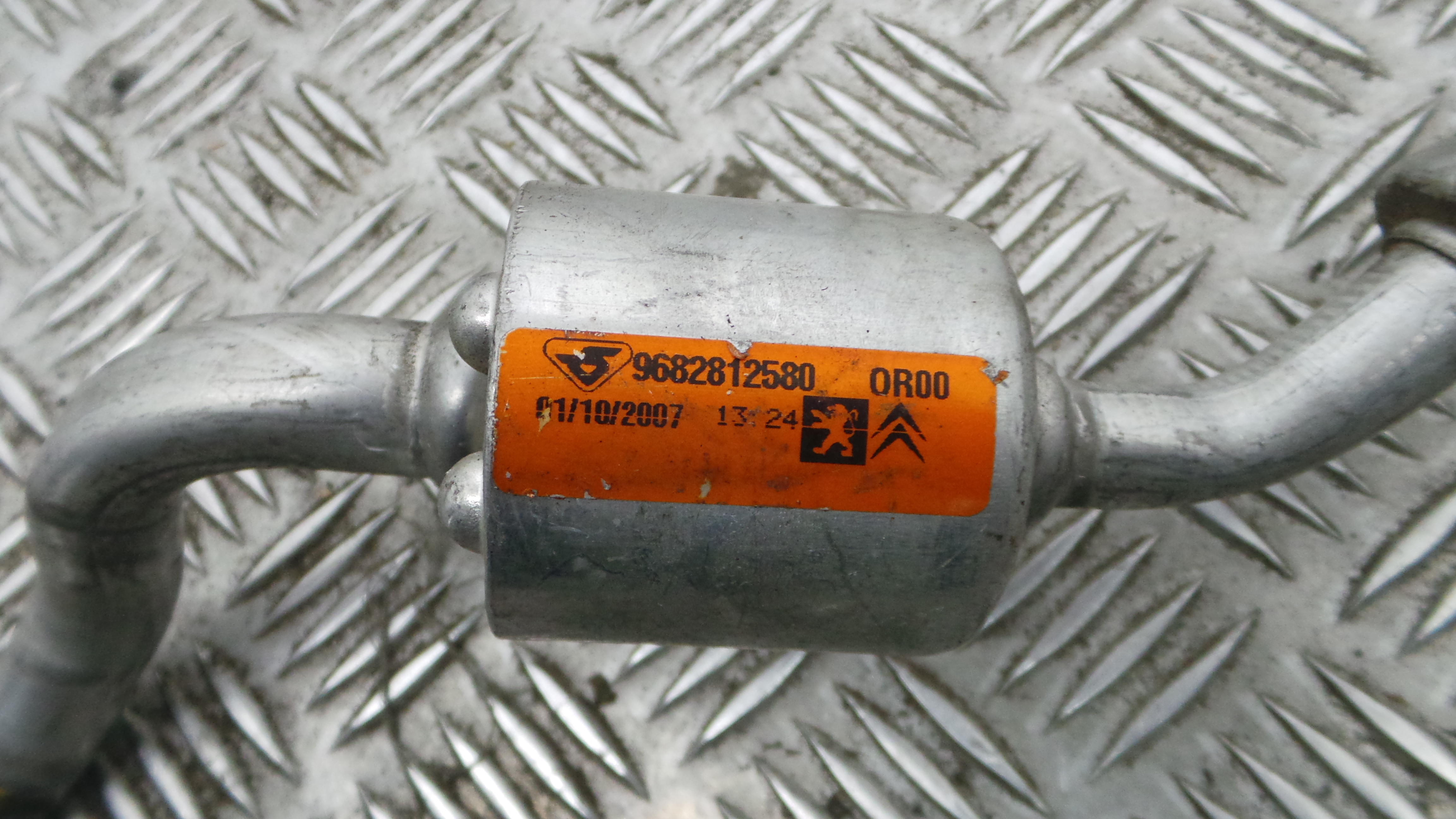 Tubo Ar Condicionado 9682812580 - PEUGEOT 207 (WA_, WC_), 207/207+ (WA_, WC_)-36557914