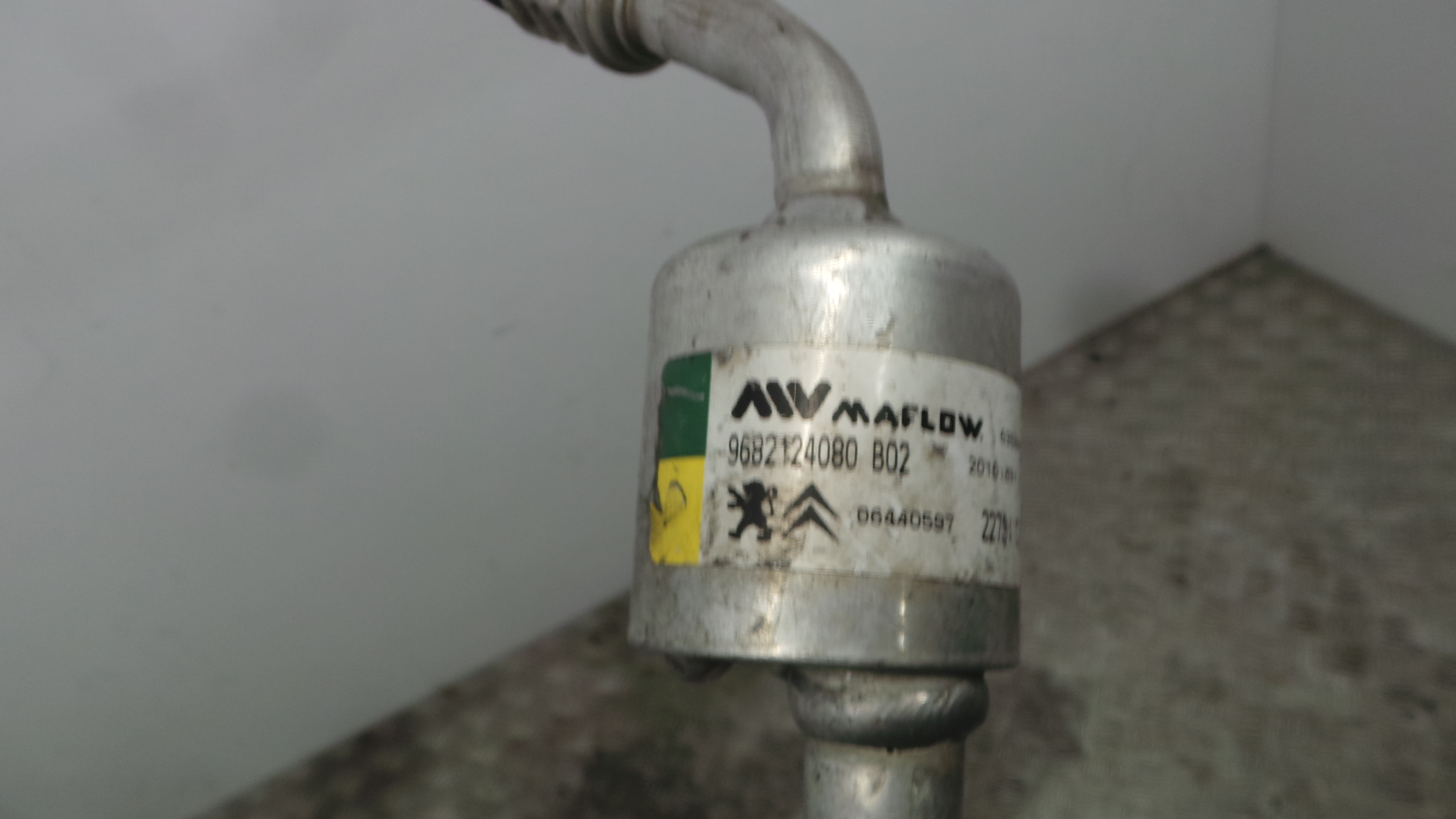 Tubo Ar Condicionado 9682124080 - CITROËN C3 II (SC_)-36558304