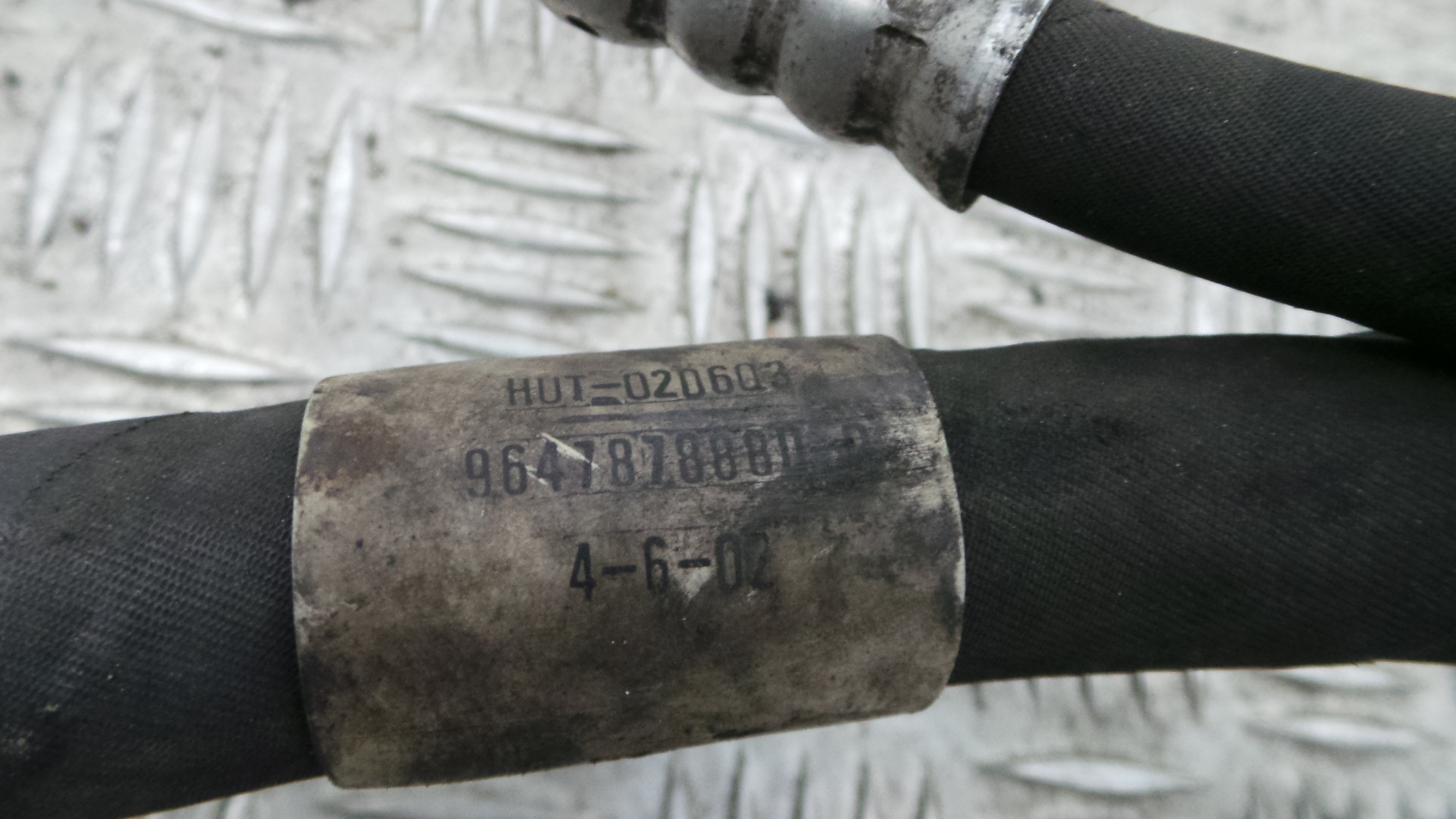 Tubos De Ar Condicionado 9647878880 - PEUGEOT 307 (3A/C)-36558316