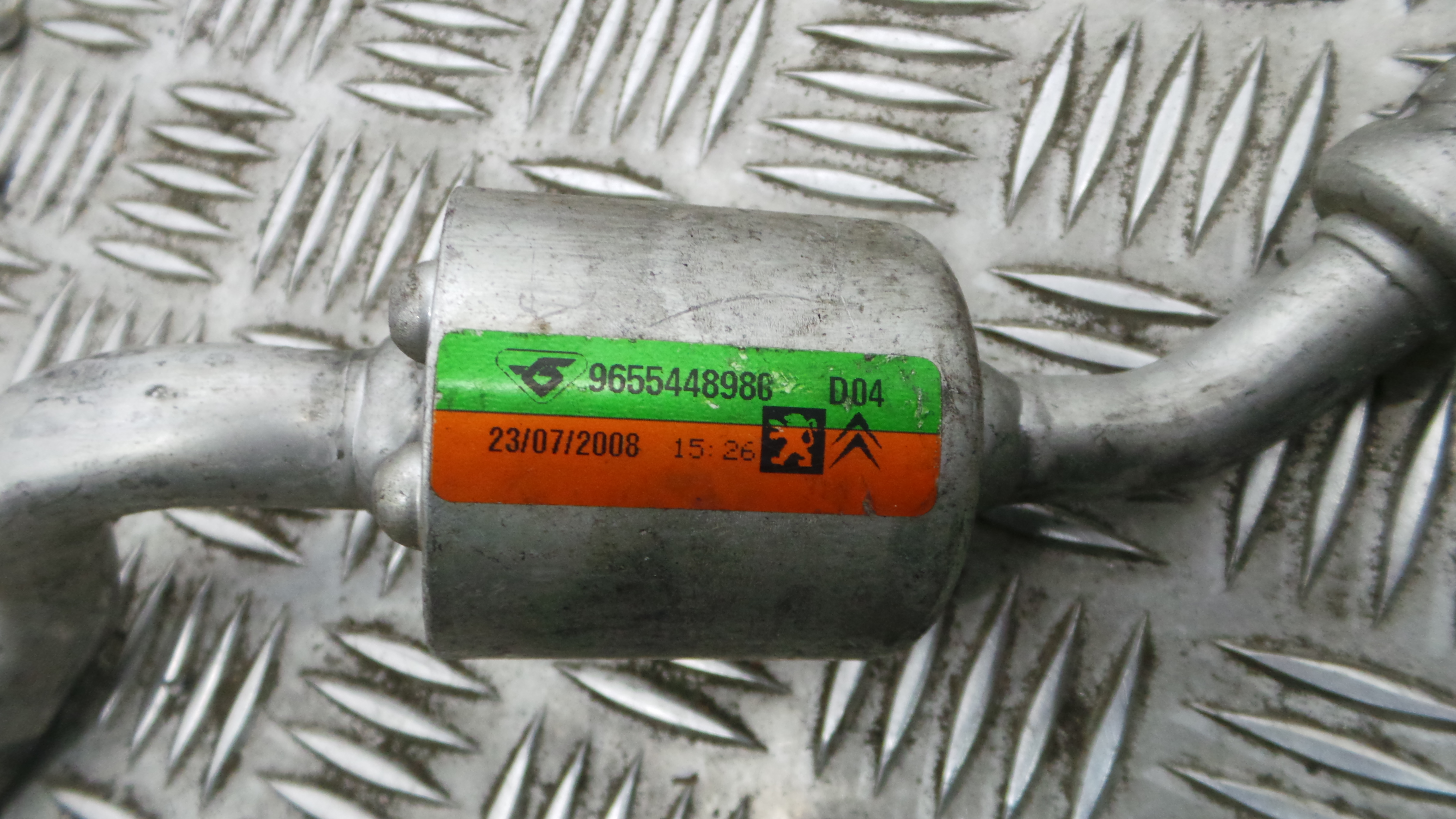 Tubo Ar Condicionado 9655448980 - PEUGEOT 207 (WA_, WC_), 207/207+ (WA_, WC_)-36558532