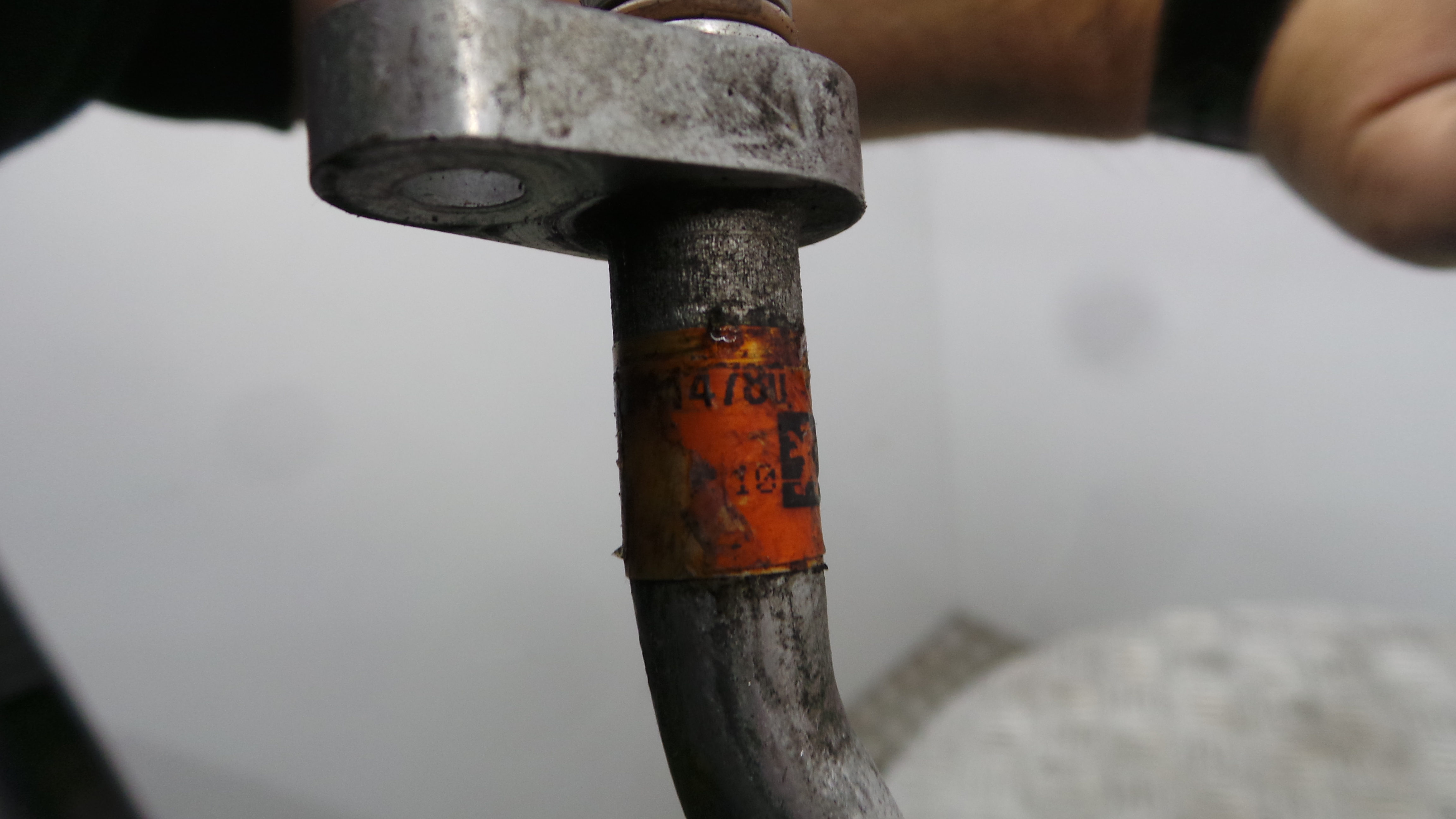 Tubo Ar Condicionado 9680614780 - PEUGEOT 207 (WA_, WC_), 207/207+ (WA_, WC_)-36558562