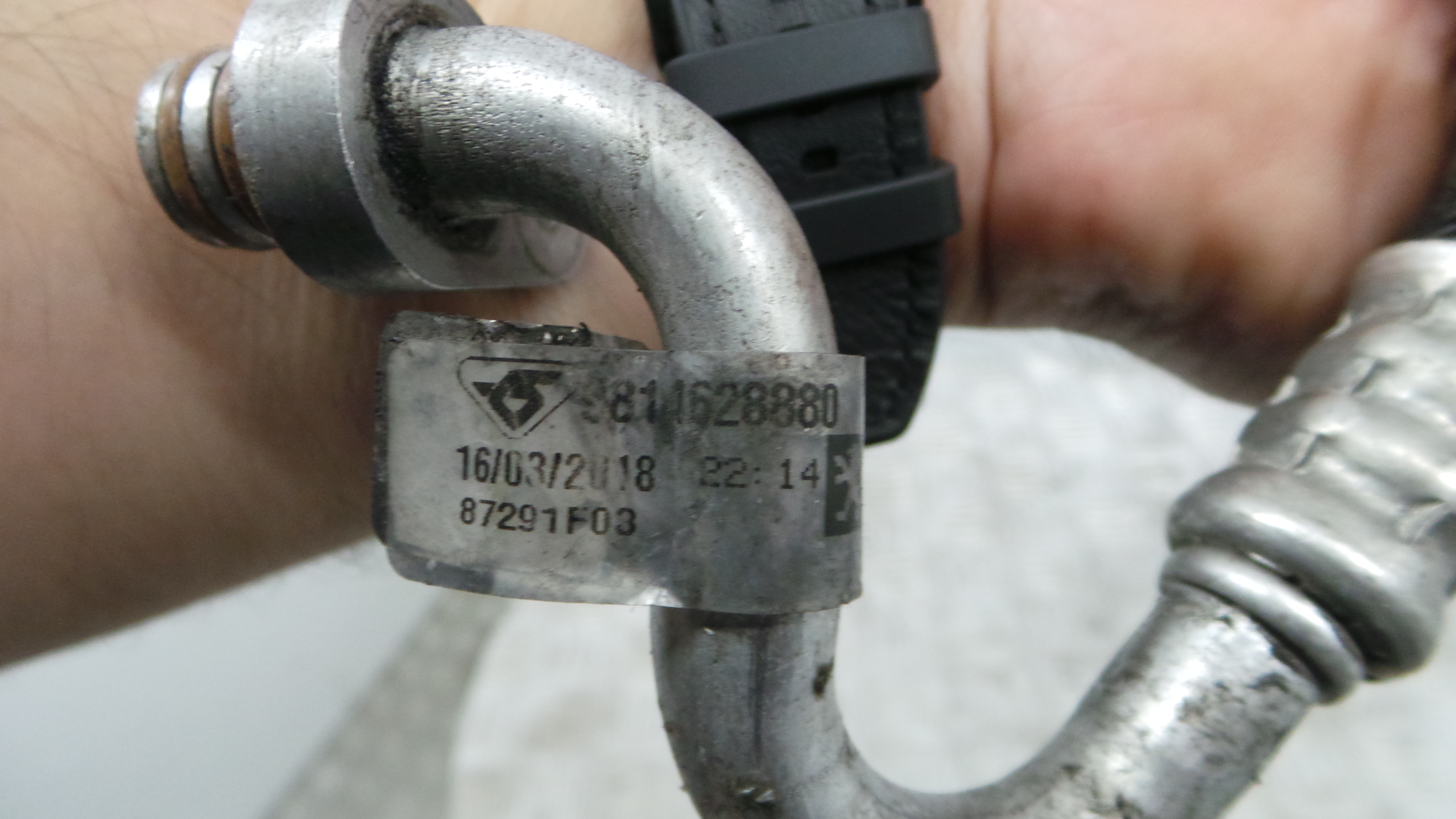 Tubo Ar Condicionado 9814628880 - CITROËN C3 / C3 ORIGIN III (SX)-36558647