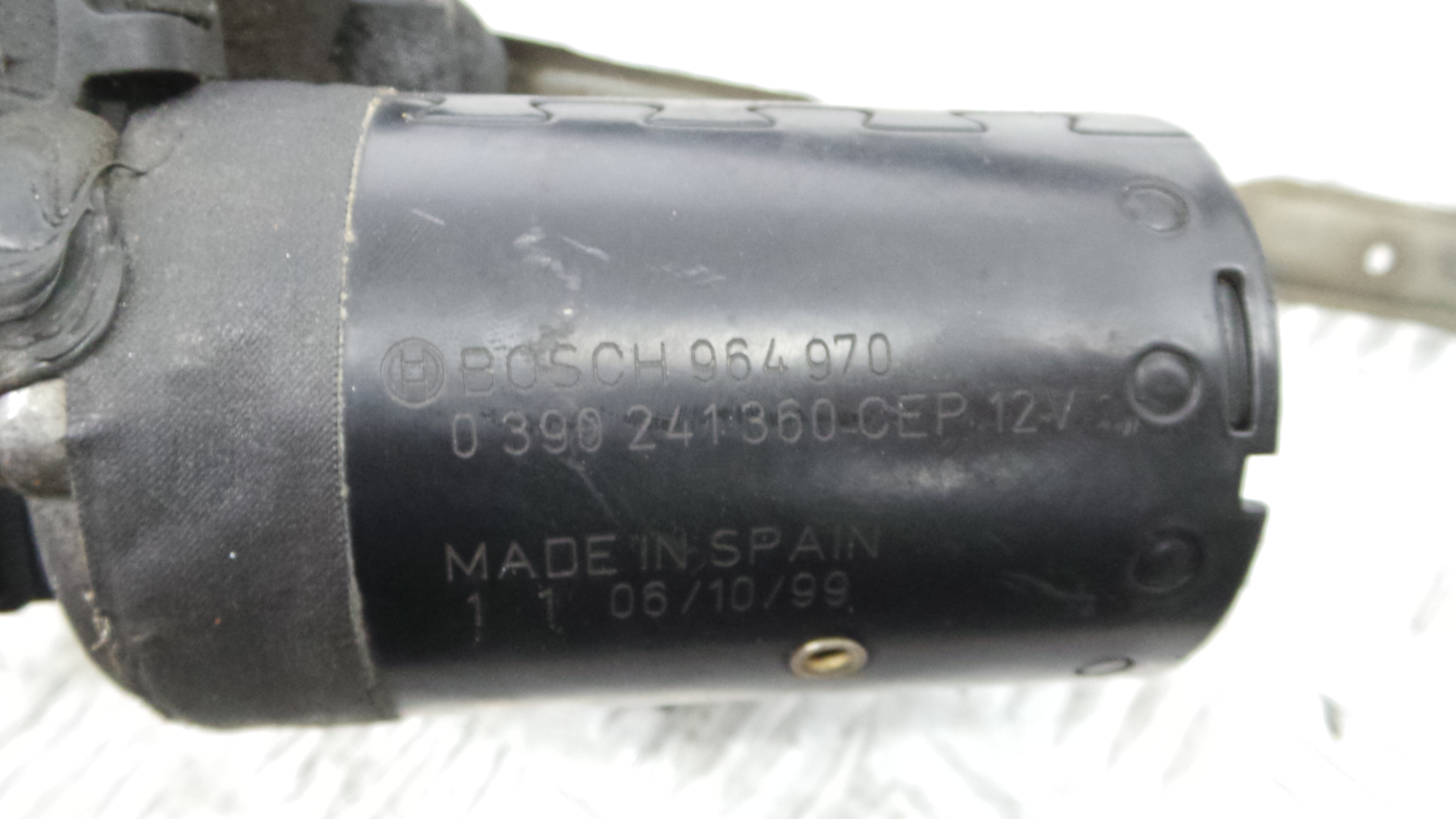 Motor Limpa Vidros Frente  3397020446 - PEUGEOT 206 Hatchback (2A/C)-36562259