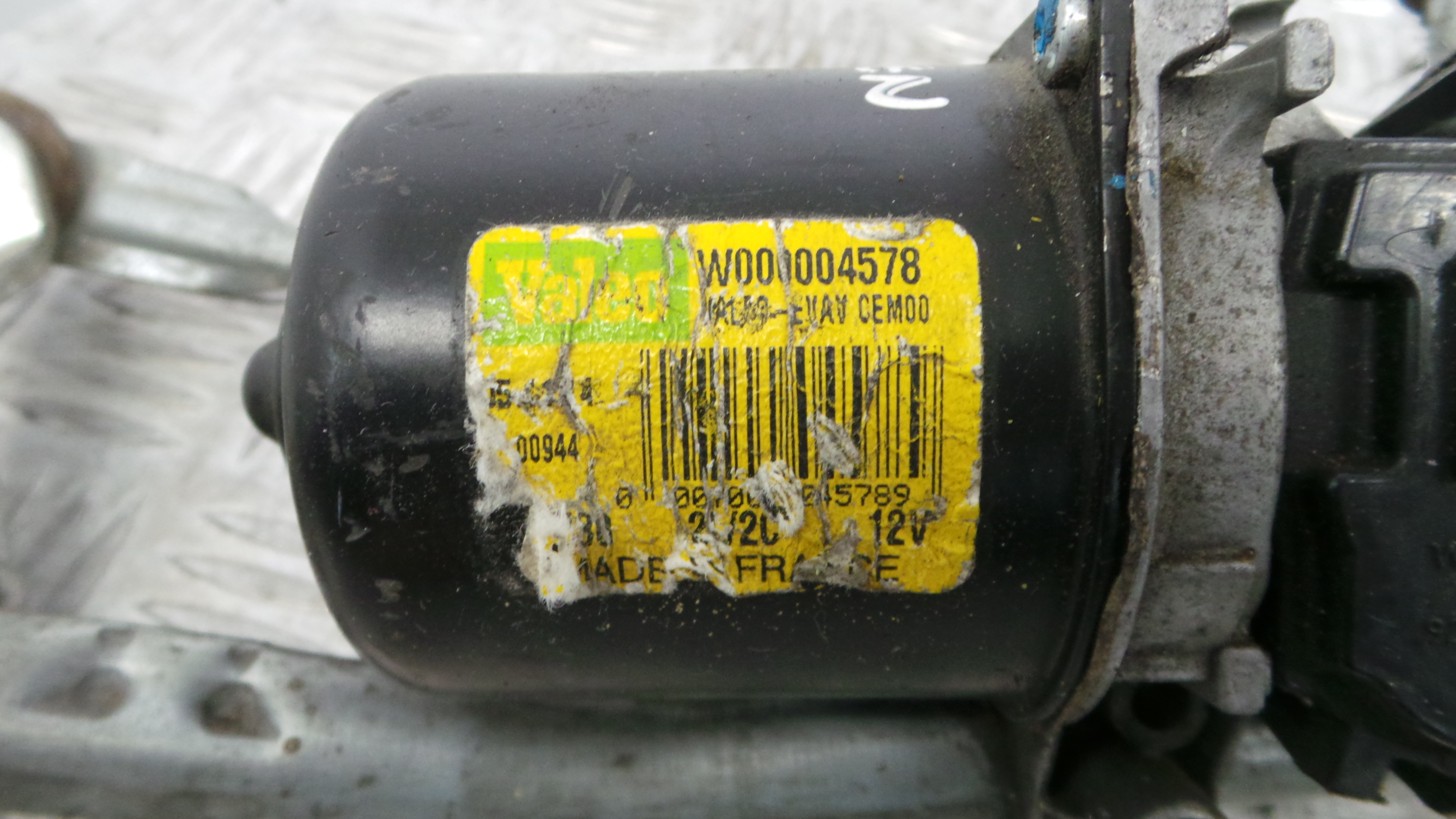 Motor Limpa Vidros Frente 6405QC - CITROËN C3 II (SC_)-36563011