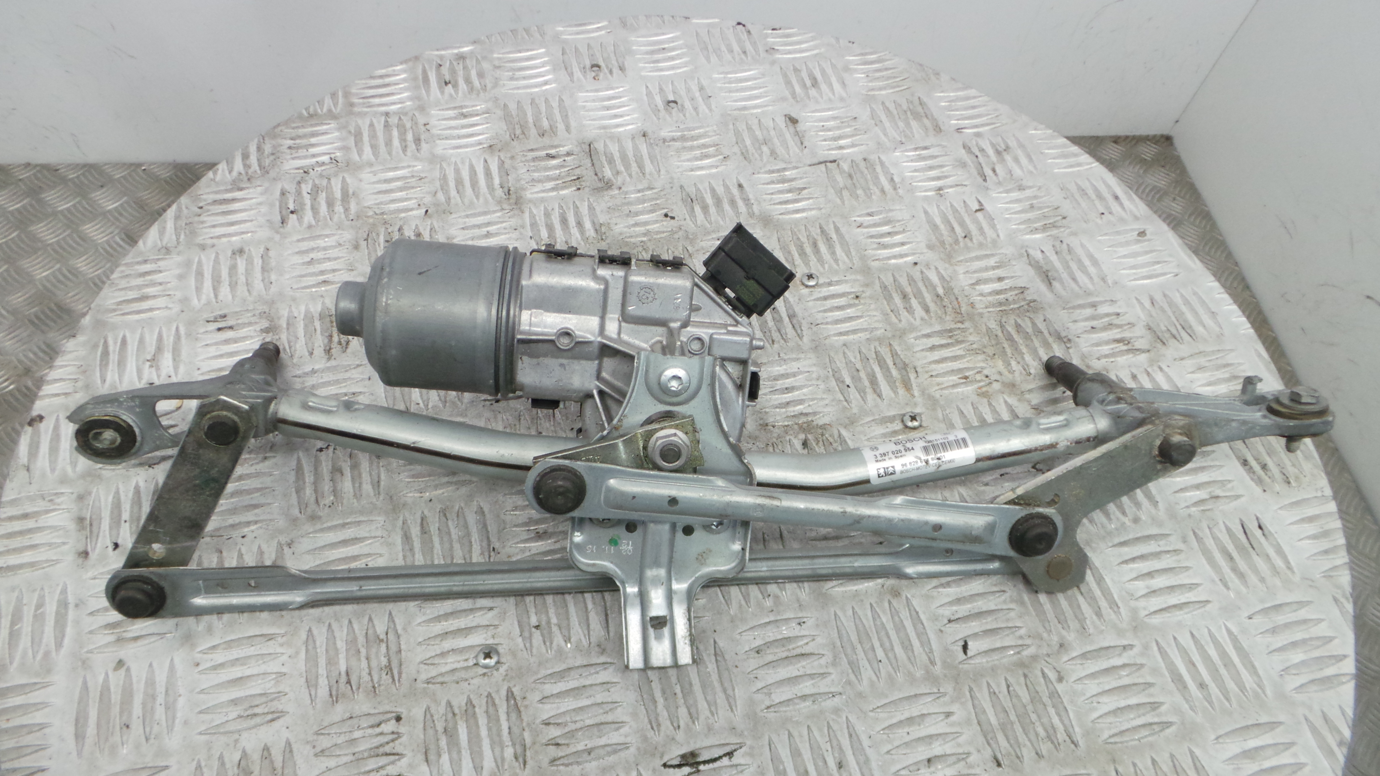 Motor Limpa Vidros Frente 9682861480 - CITROËN BERLINGO Caixa/monovolume (B9)-36563028