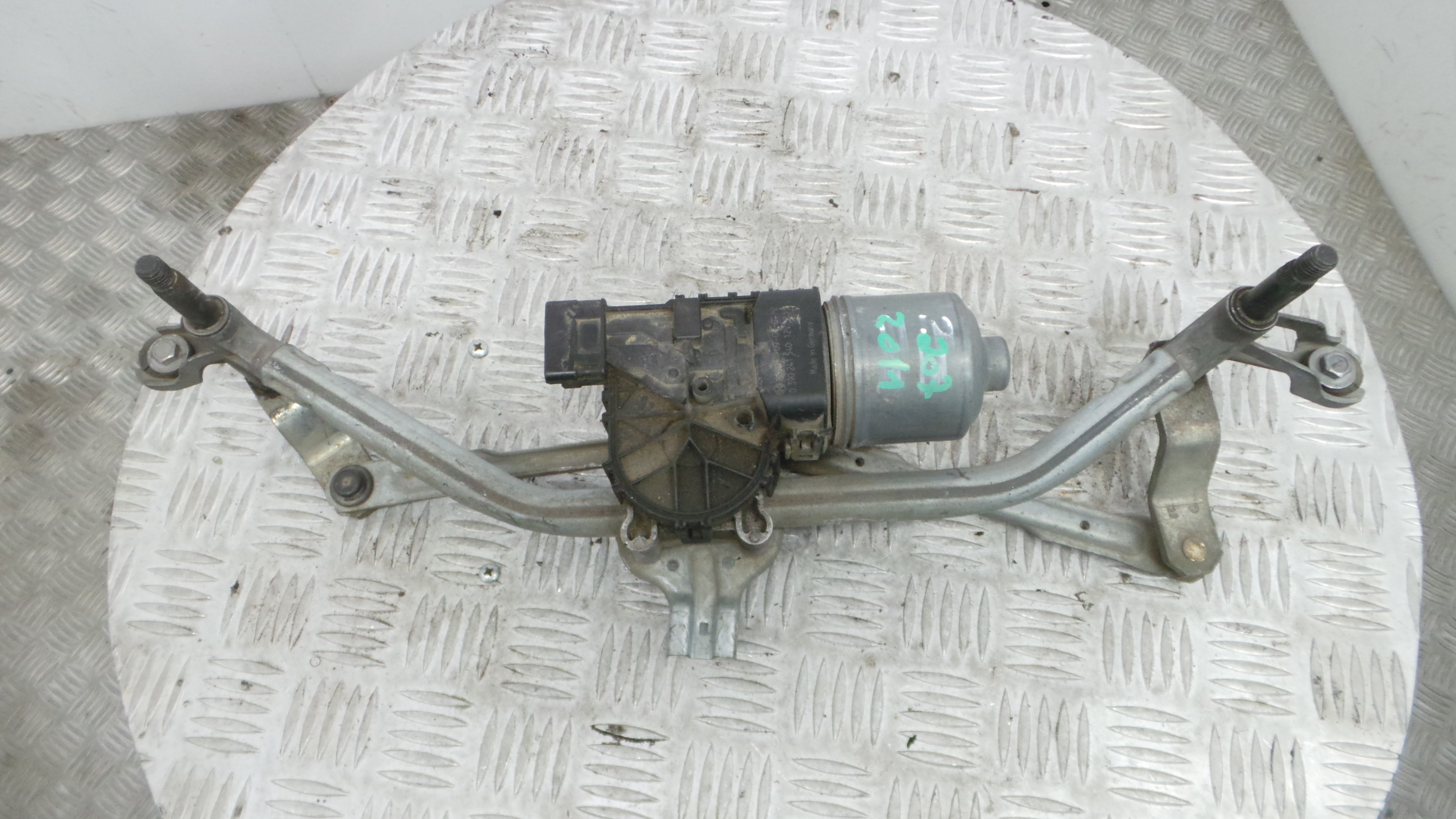 Motor Limpa Vidros Frente  9650380780 - PEUGEOT 207 (WA_, WC_), 207/207+ (WA_, WC_)-36563032