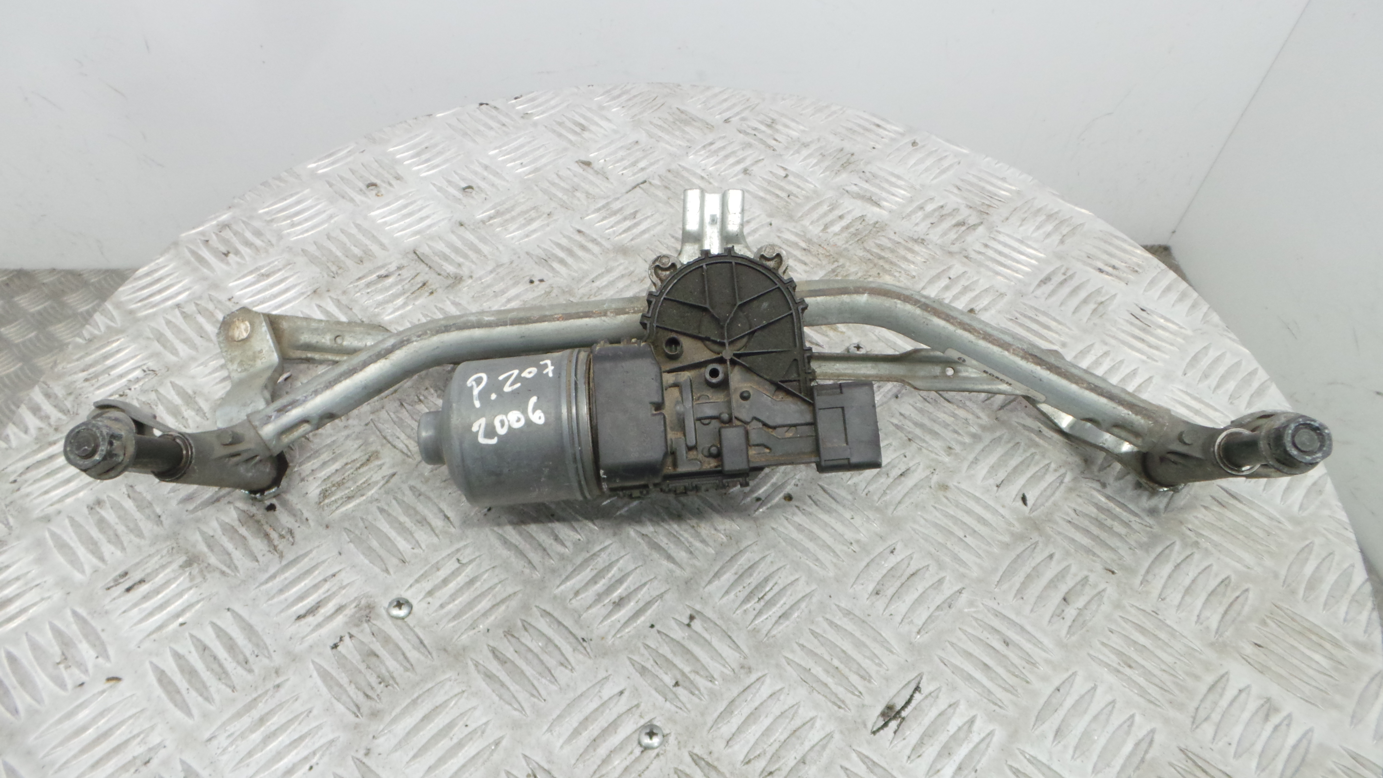 Motor Limpa Vidros Frente  9650380780 - PEUGEOT 207 (WA_, WC_), 207/207+ (WA_, WC_)-36563042