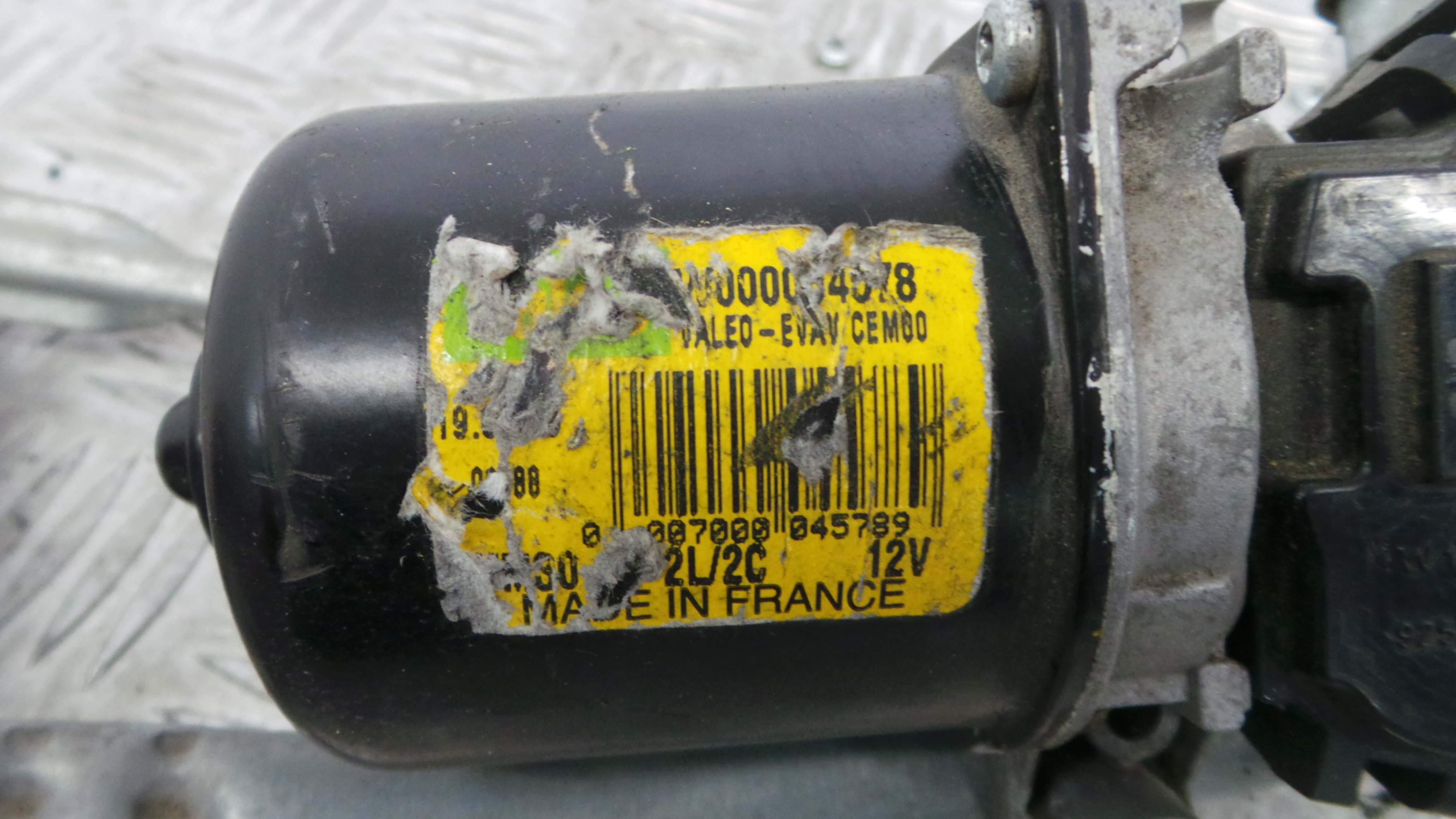 Motor Limpa Vidros Frente  6405QJ - CITROËN C3 II (SC_)-36563046