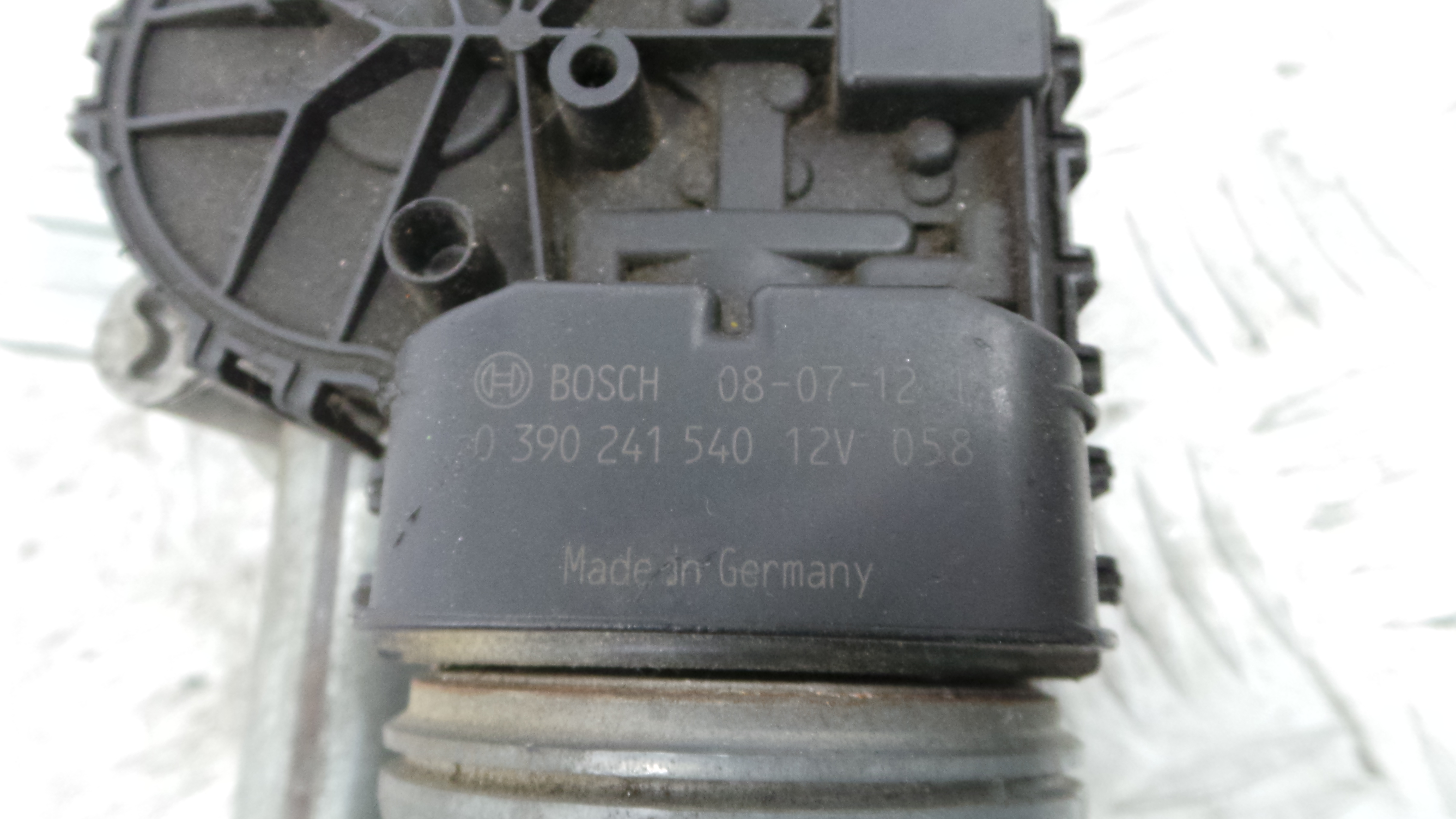 Motor Limpa Vidros Frente  9650380780 - PEUGEOT 207 (WA_, WC_), 207/207+ (WA_, WC_)-36563049