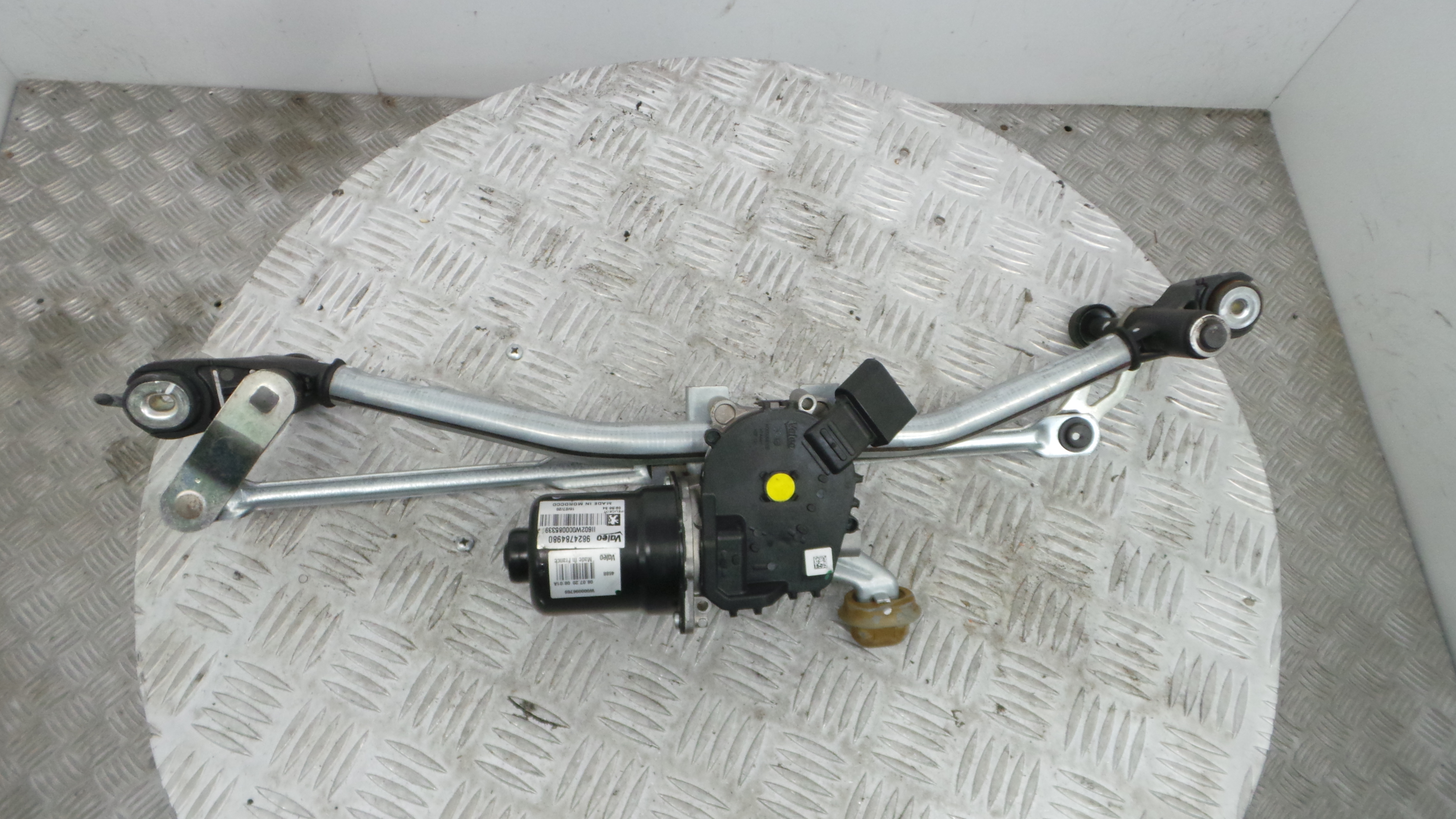 Motor Limpa Vidros Frente  9824784980 - PEUGEOT 208 II (UB_, UP_, UW_, UJ_)-36563121