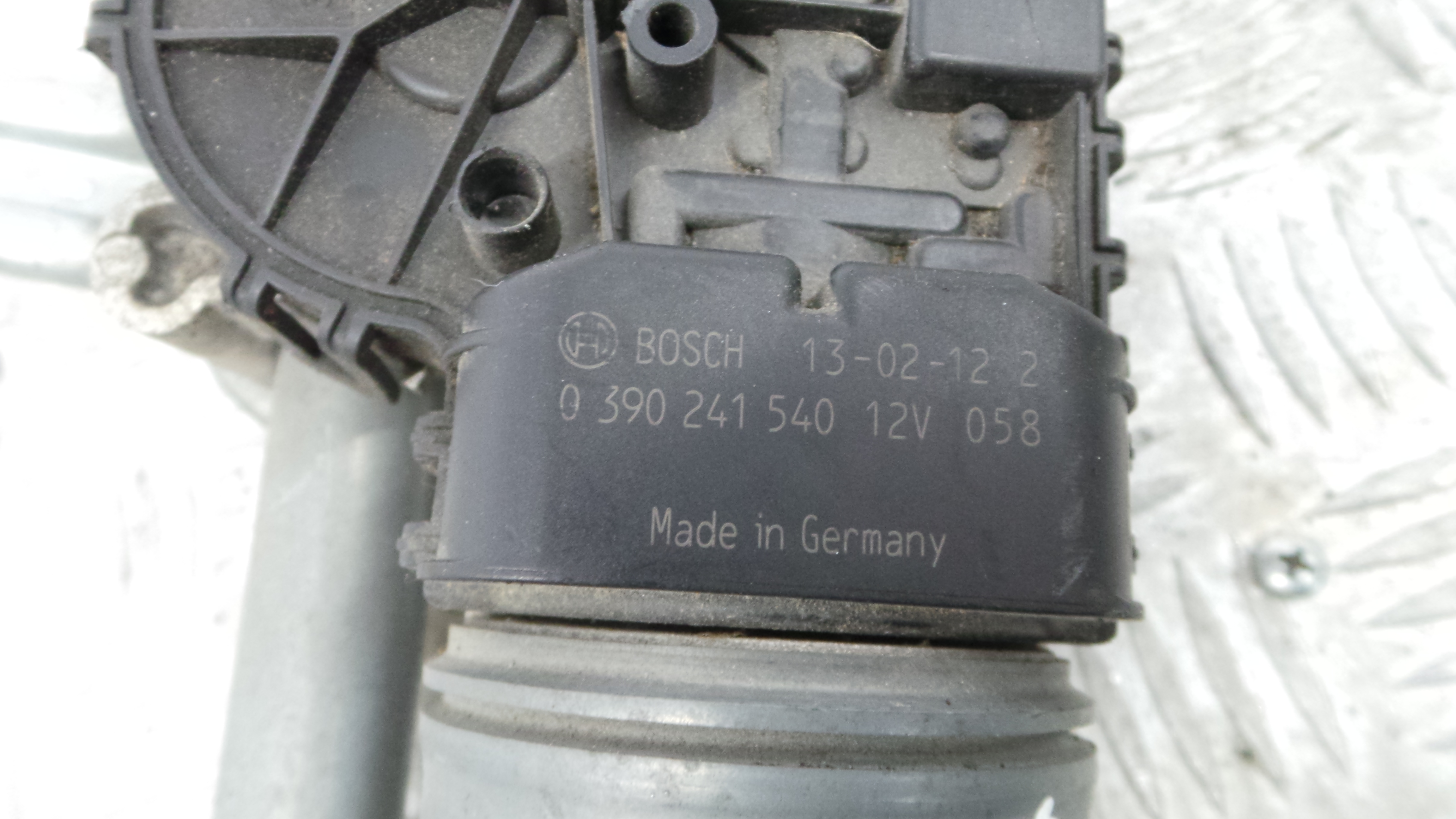 Motor Limpa Vidros Frente  9673222580 - PEUGEOT 208 I (CA_, CC_)-36563135