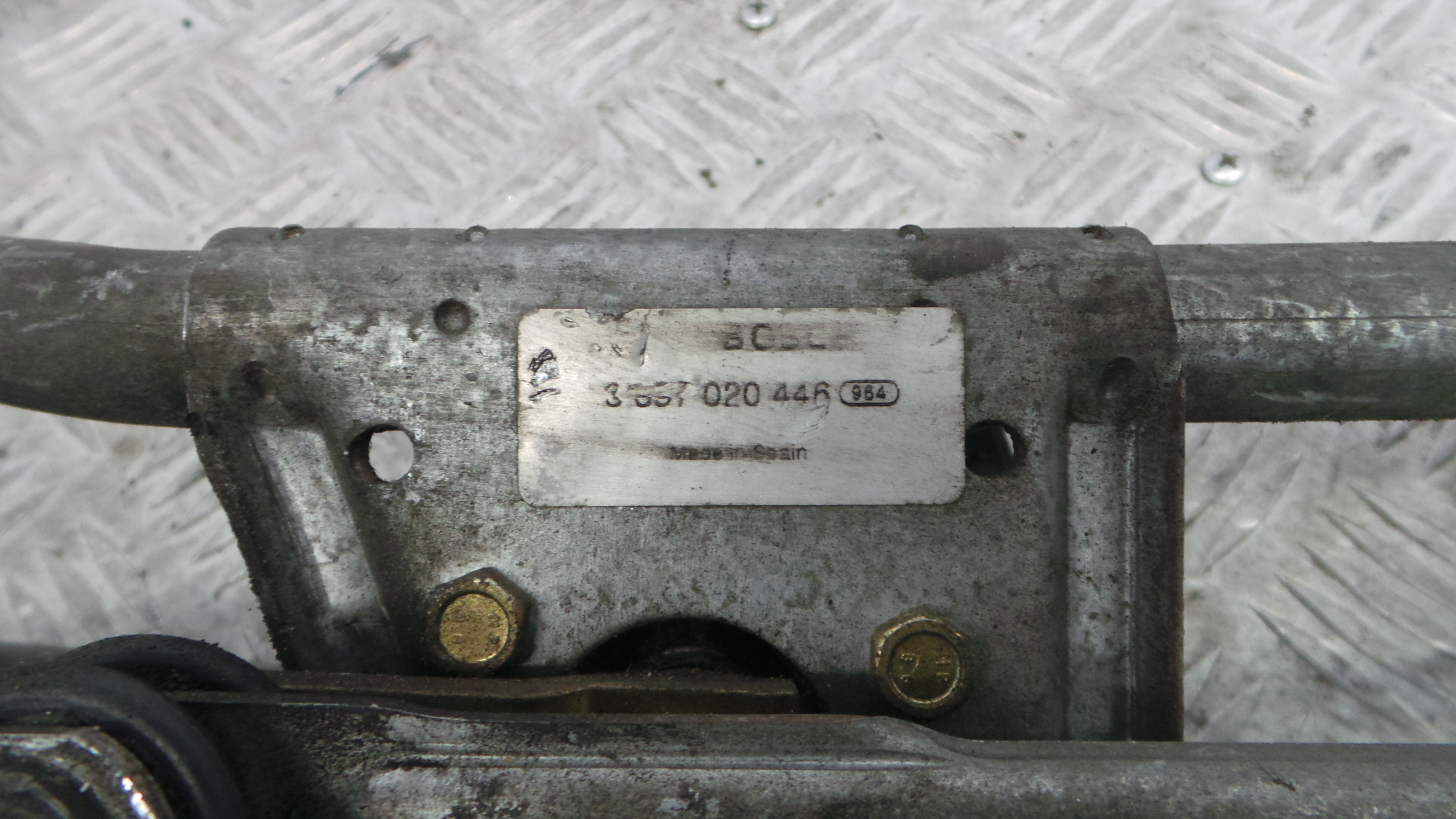 Motor Limpa Vidros Frente 3397020446 - PEUGEOT 206 Hatchback (2A/C)-36563141