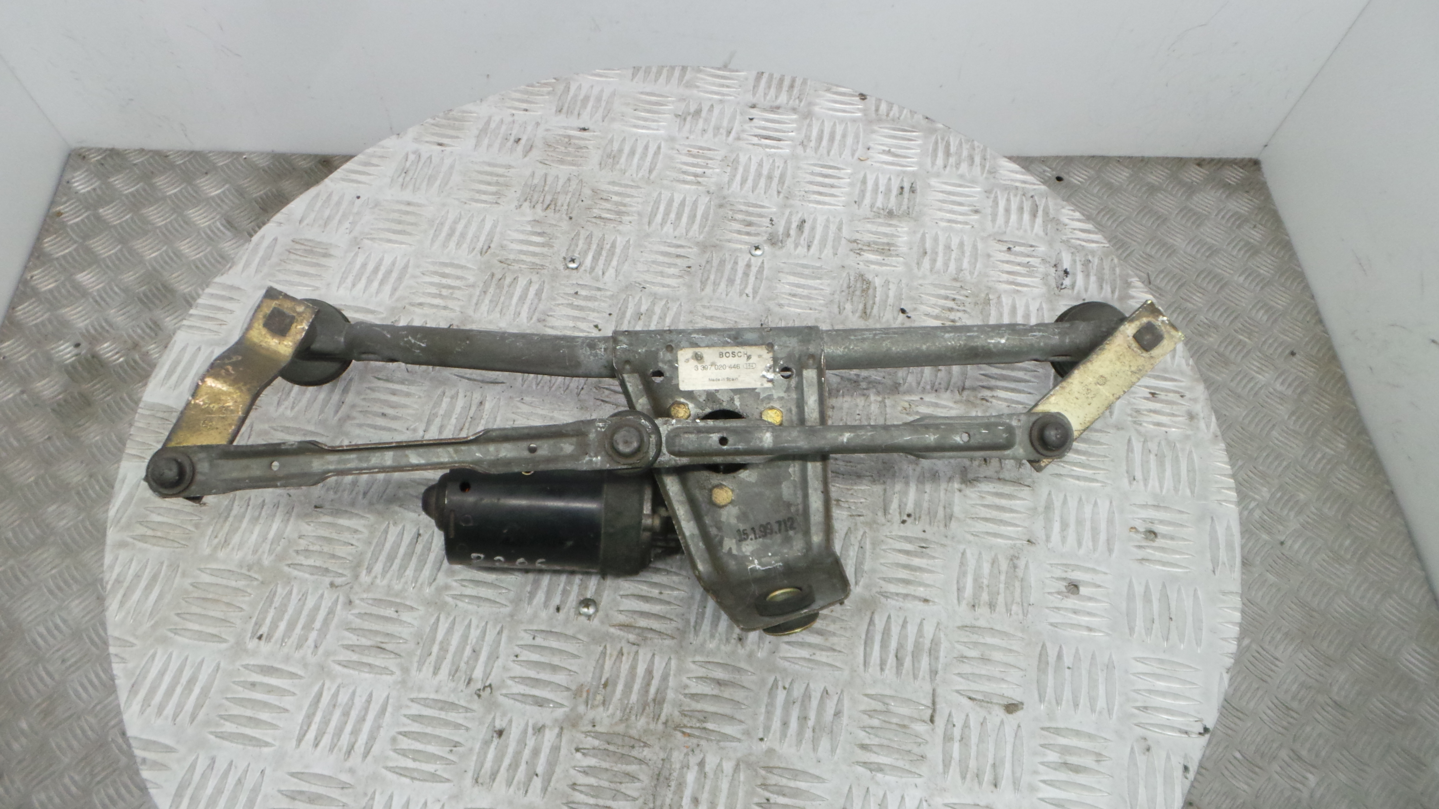 Motor Limpa Vidros Frente 3397020446 - PEUGEOT 206 Hatchback (2A/C)-36563144