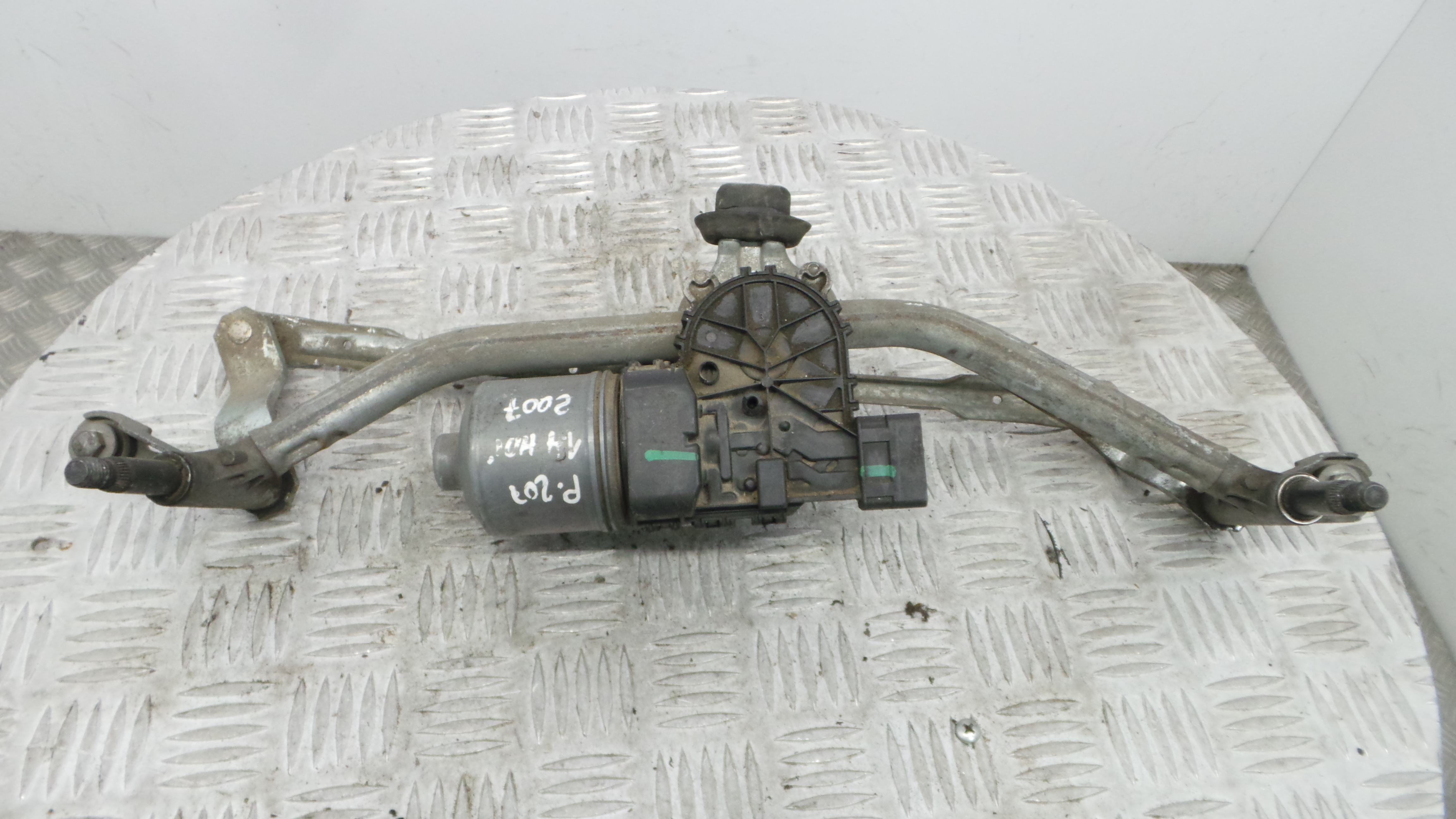 Motor Limpa Vidros Frente  9650380780 - PEUGEOT 207 (WA_, WC_), 207/207+ (WA_, WC_)-36563175