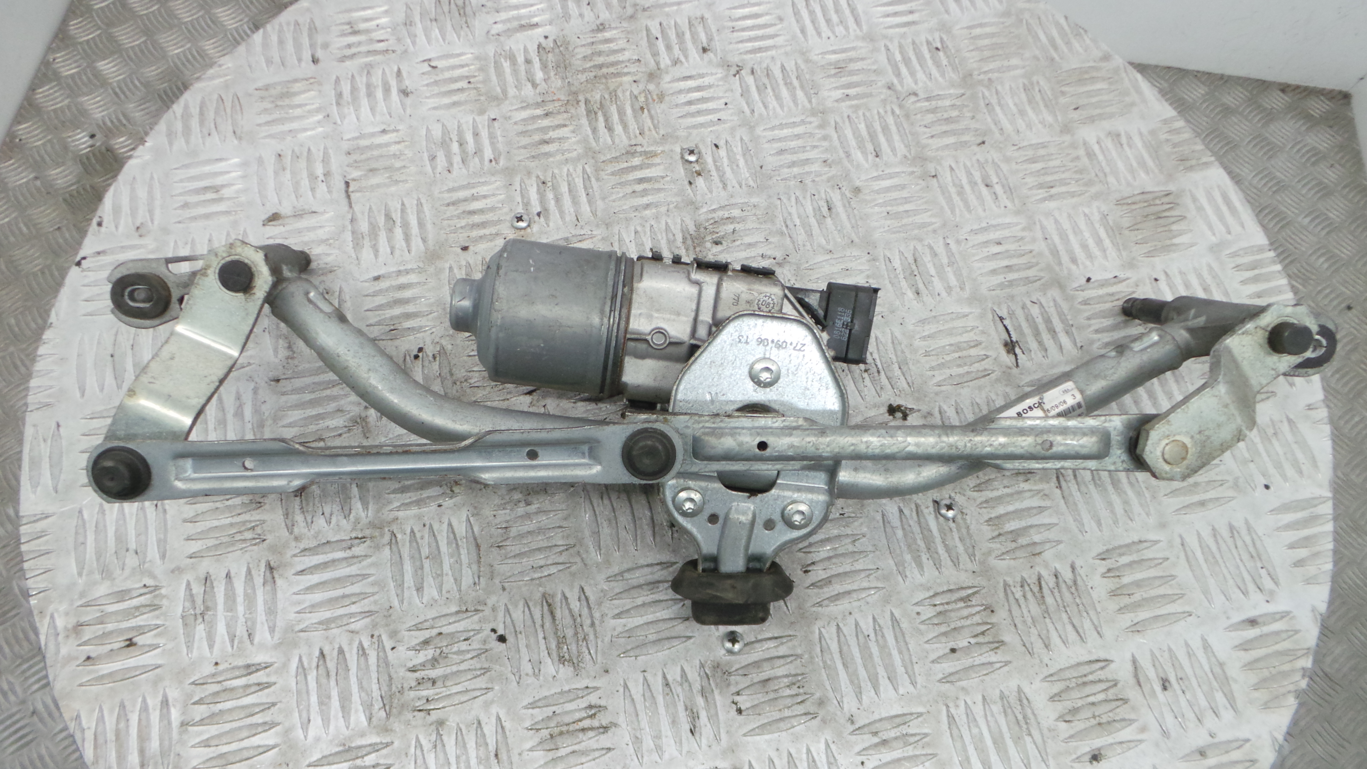 Motor Limpa Vidros Frente  9650380780 - PEUGEOT 207 (WA_, WC_), 207/207+ (WA_, WC_)-36563175