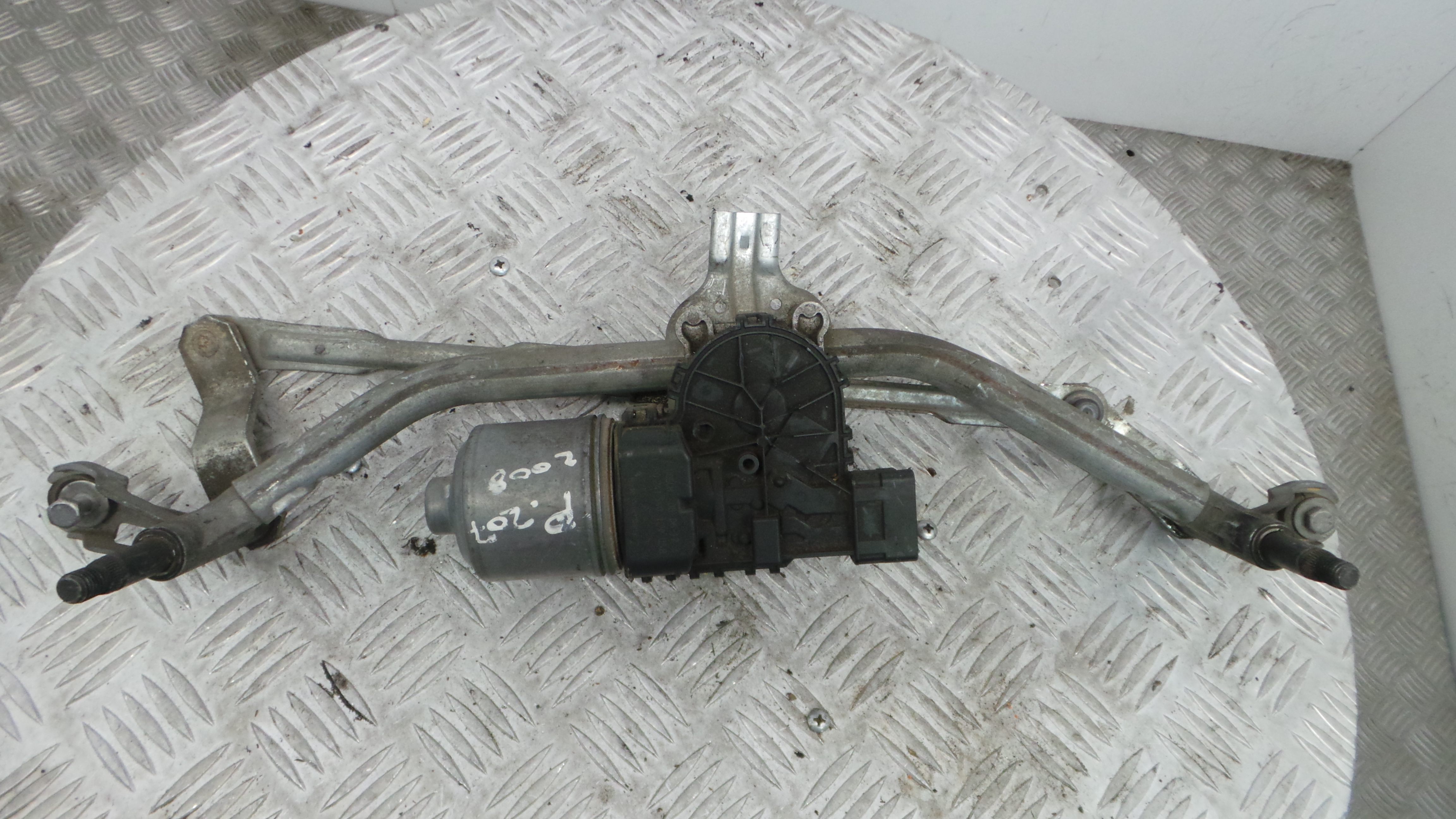 Motor Limpa Vidros Frente  9650380780 - PEUGEOT 207 (WA_, WC_), 207/207+ (WA_, WC_)-36563183