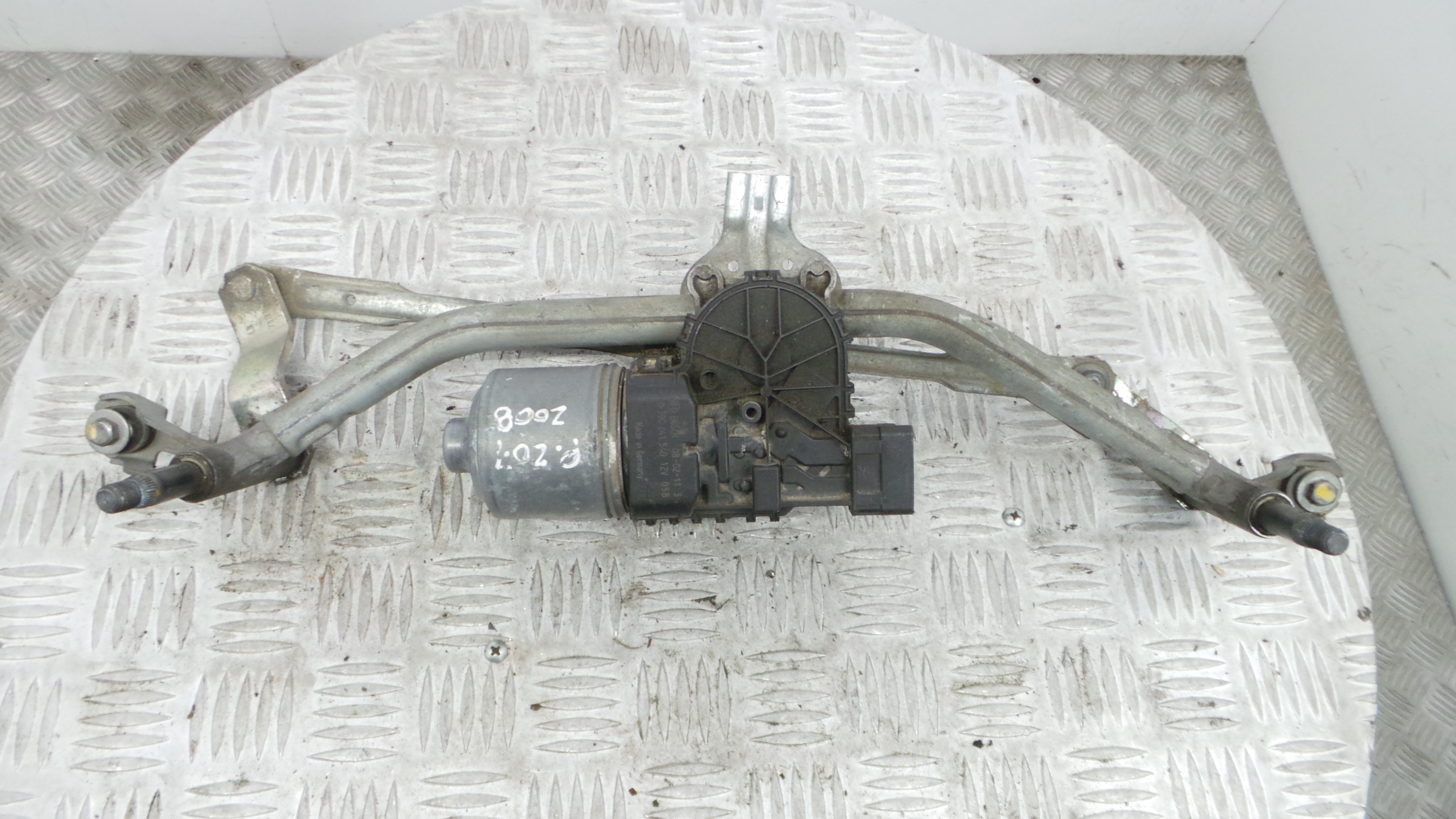 Motor Limpa Vidros Frente  9650380780 - PEUGEOT 207 (WA_, WC_), 207/207+ (WA_, WC_)-36563187