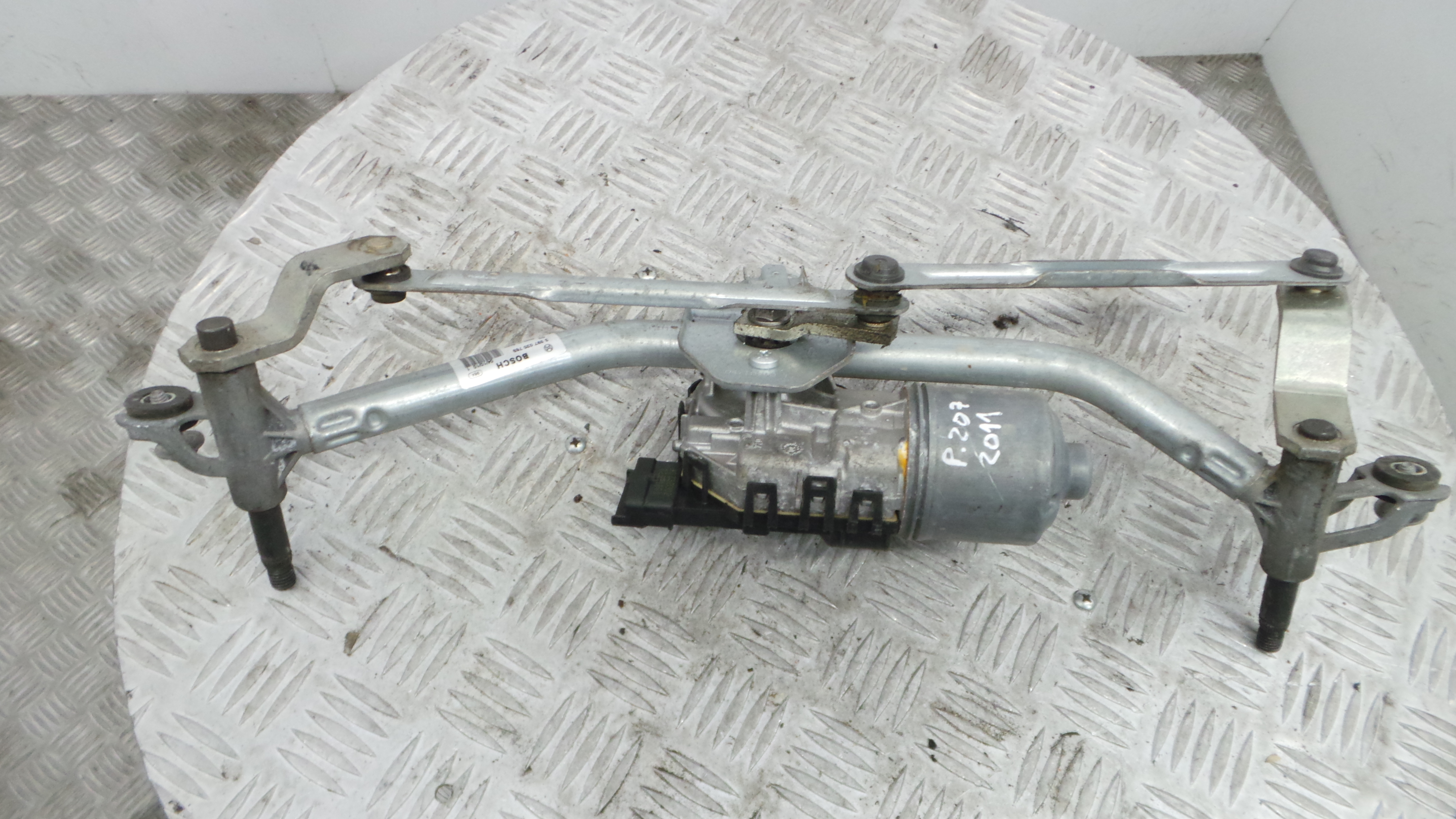 Motor Limpa Vidros Frente 9650380780 - PEUGEOT 207 (WA_, WC_), 207/207+ (WA_, WC_)-36563198