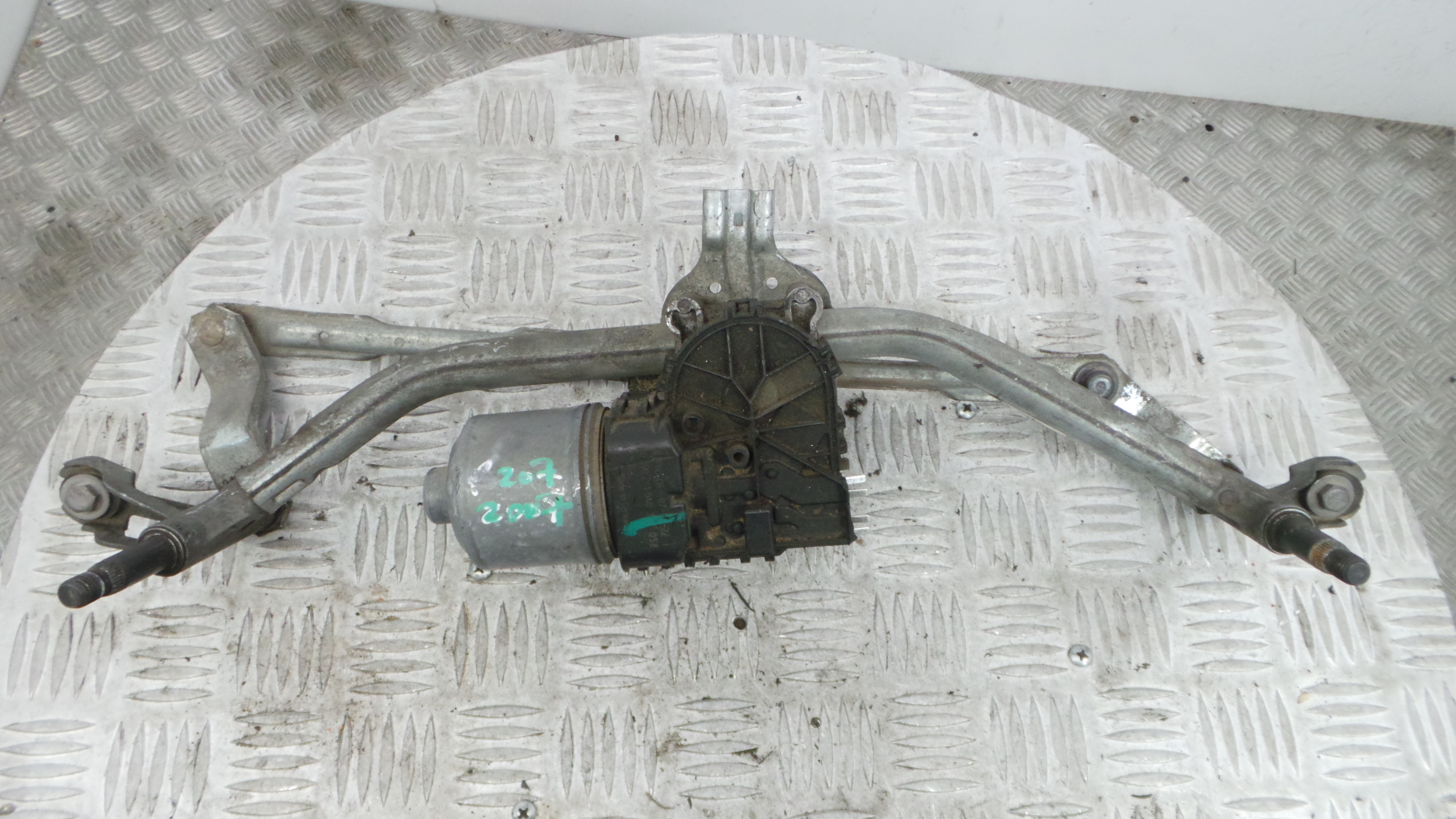 Motor Limpa Vidros Frente  9650380780 - PEUGEOT 207 (WA_, WC_), 207/207+ (WA_, WC_)-36563202