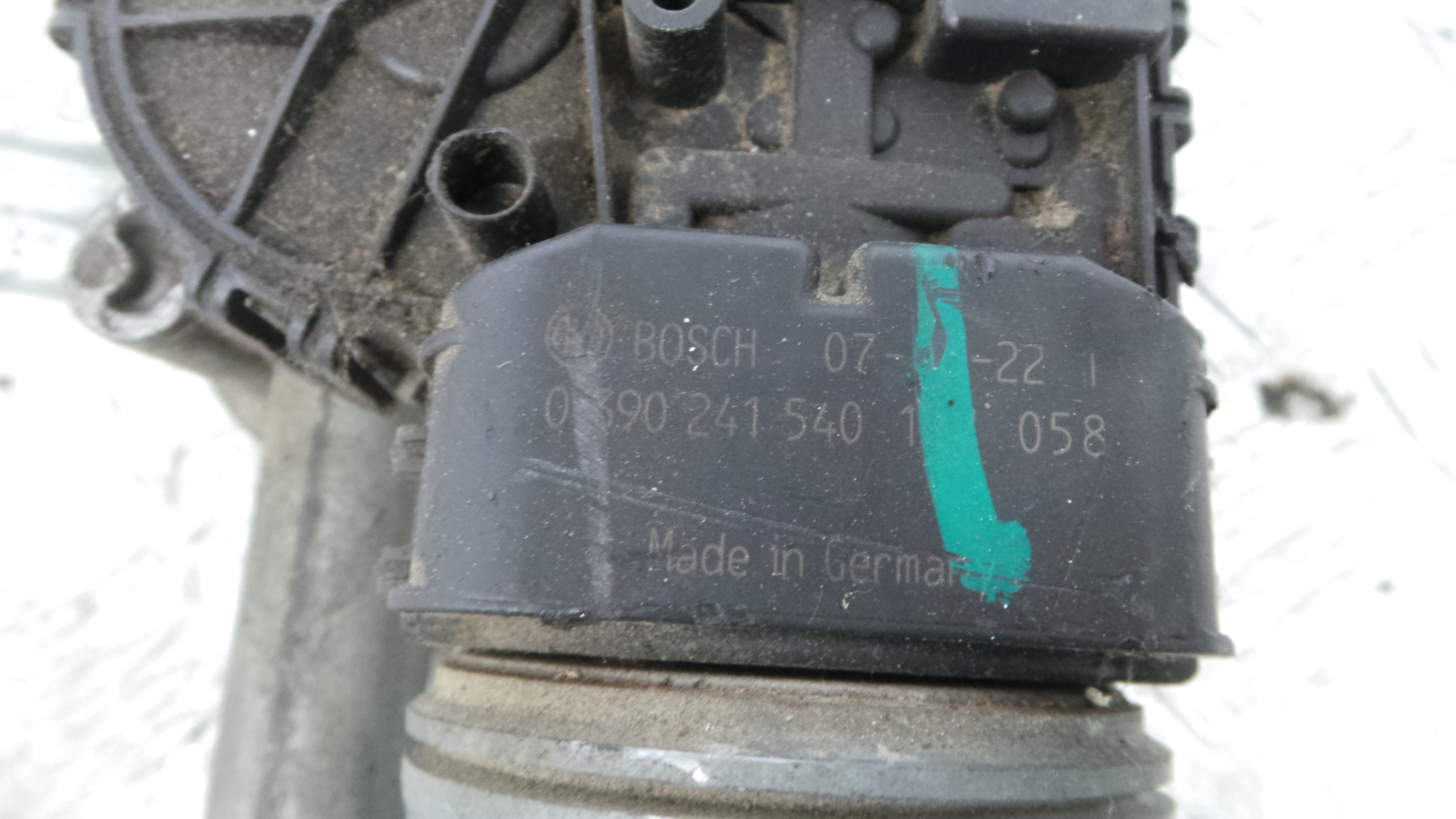 Motor Limpa Vidros Frente  9650380780 - PEUGEOT 207 (WA_, WC_), 207/207+ (WA_, WC_)-36563202