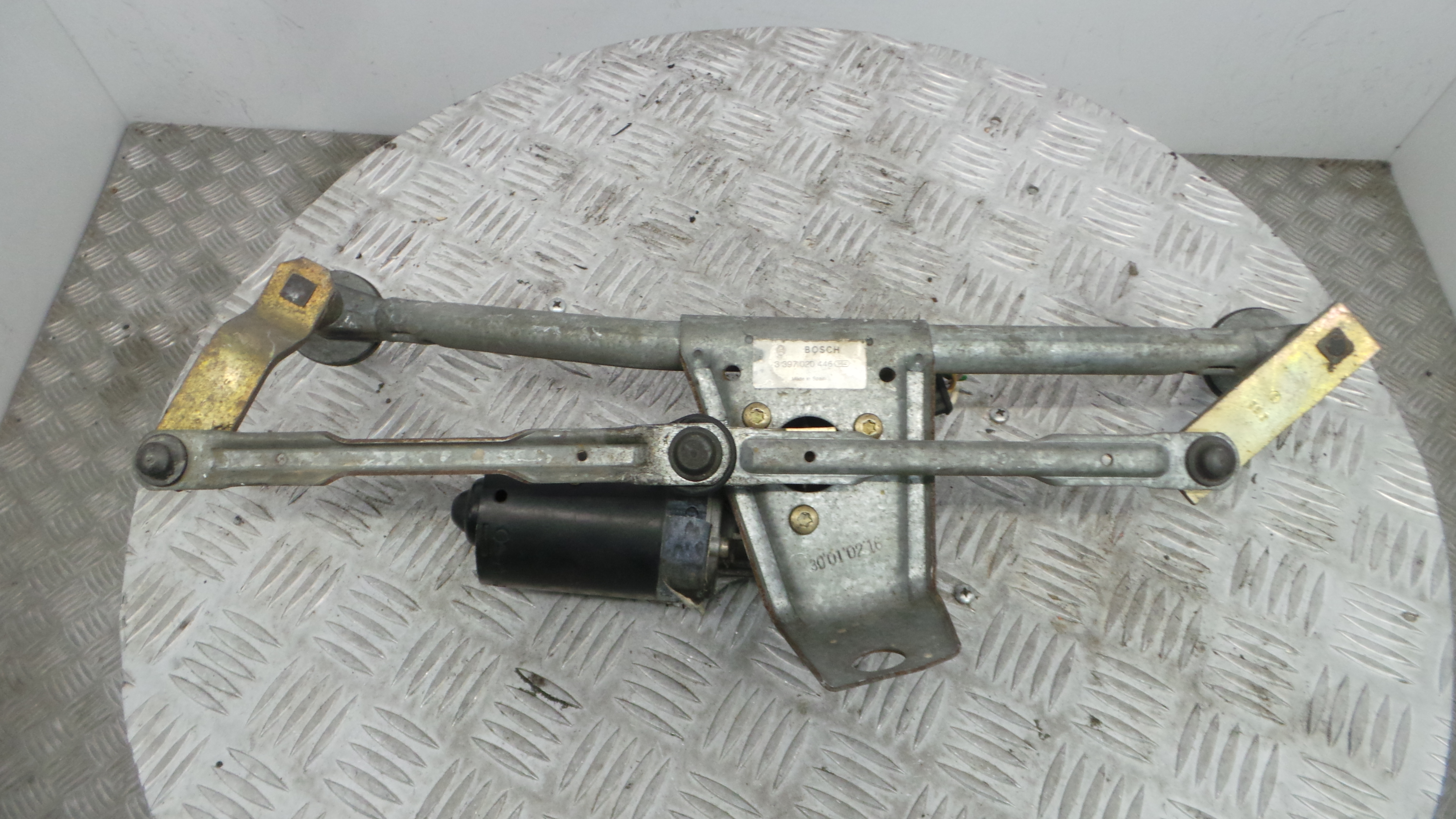 Motor Limpa Vidros Frente 3397020446 - PEUGEOT 206 Hatchback (2A/C)-36563216