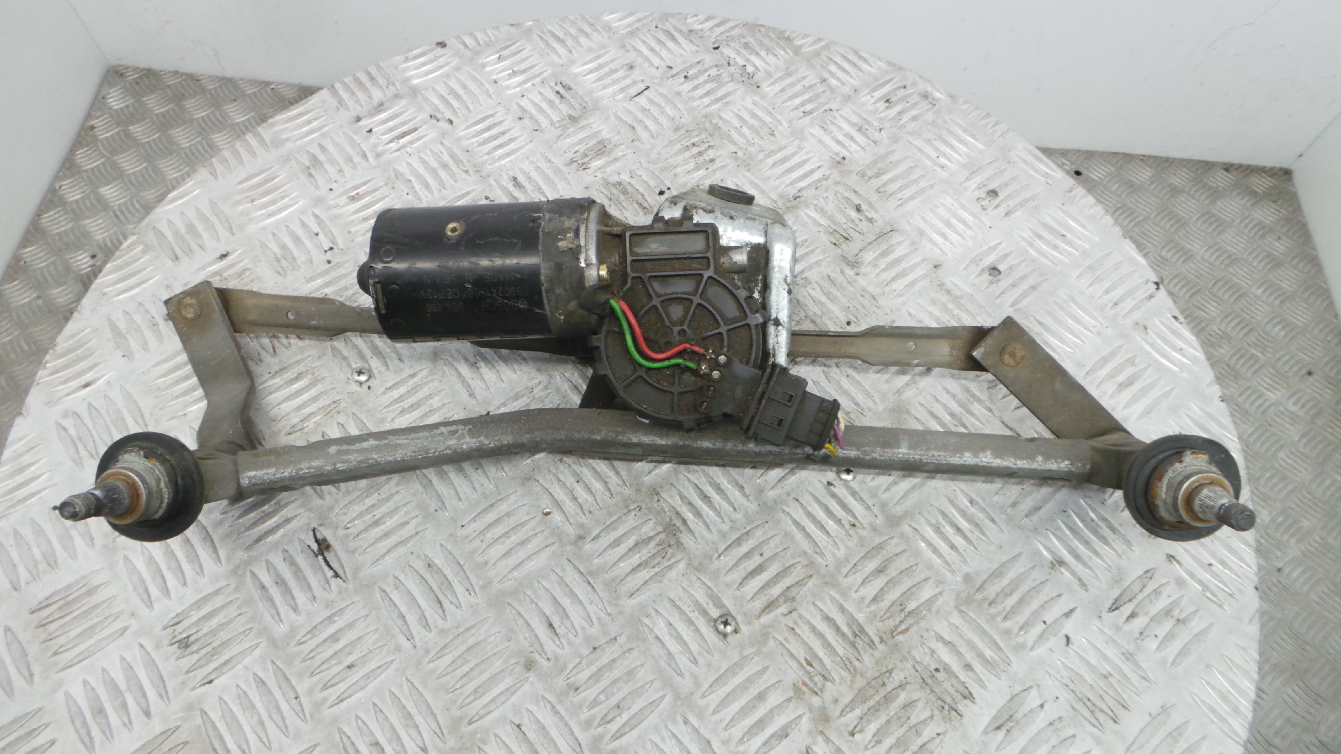 Motor Limpa Vidros Frente  3397020446 - PEUGEOT 206 Hatchback (2A/C)-36563220