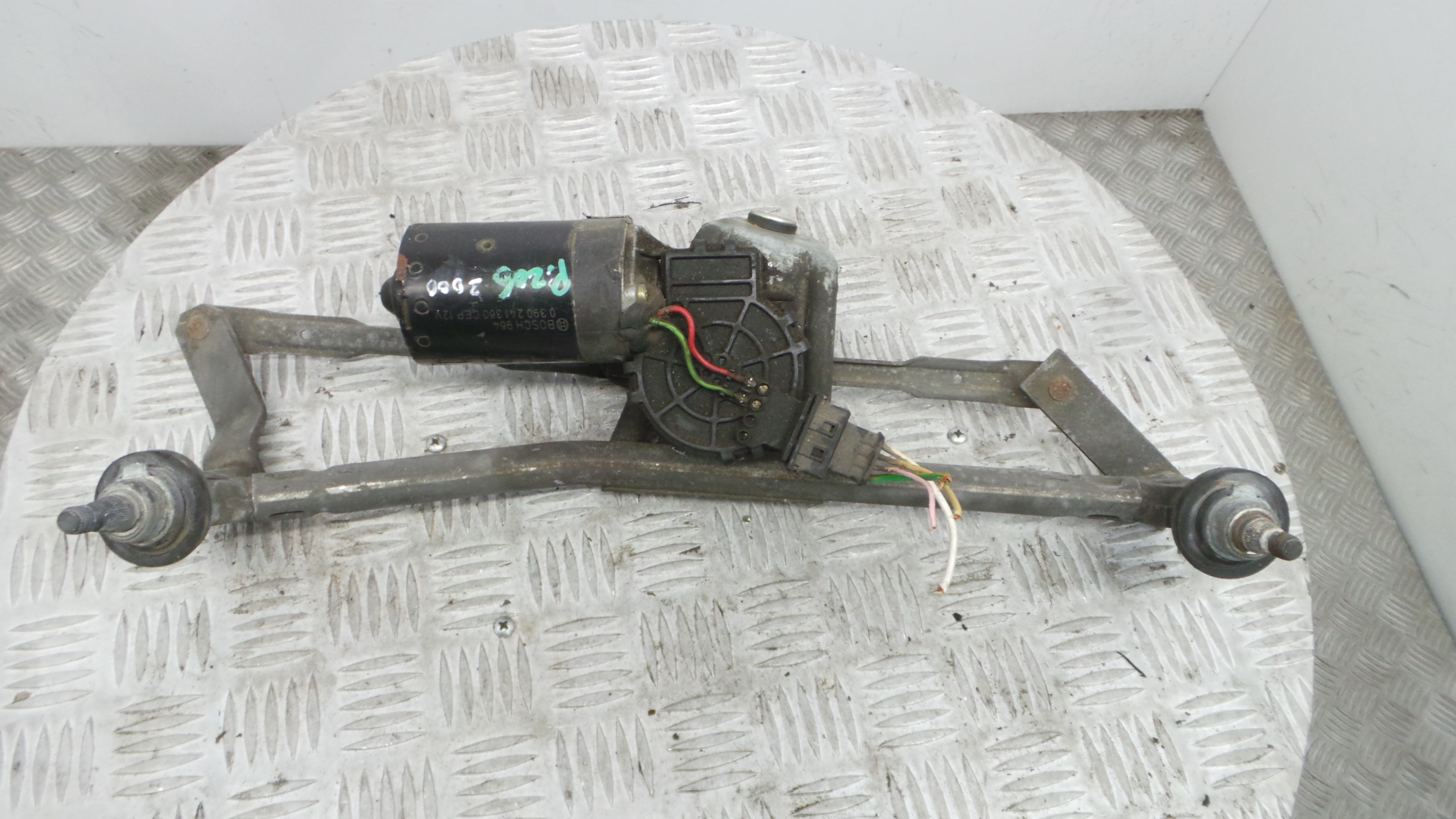 Motor Limpa Vidros Frente  3397020446 - PEUGEOT 206 Hatchback (2A/C)-36563506