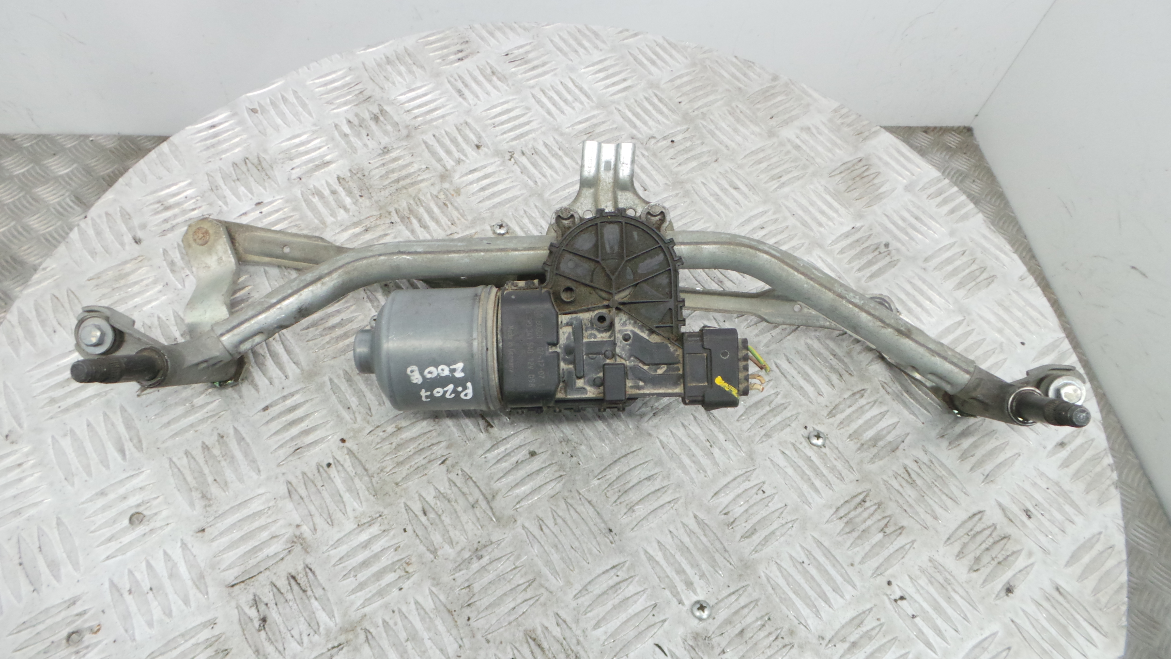 Motor Limpa Vidros Frente  9650380780 - PEUGEOT 207 (WA_, WC_), 207/207+ (WA_, WC_)-36563510