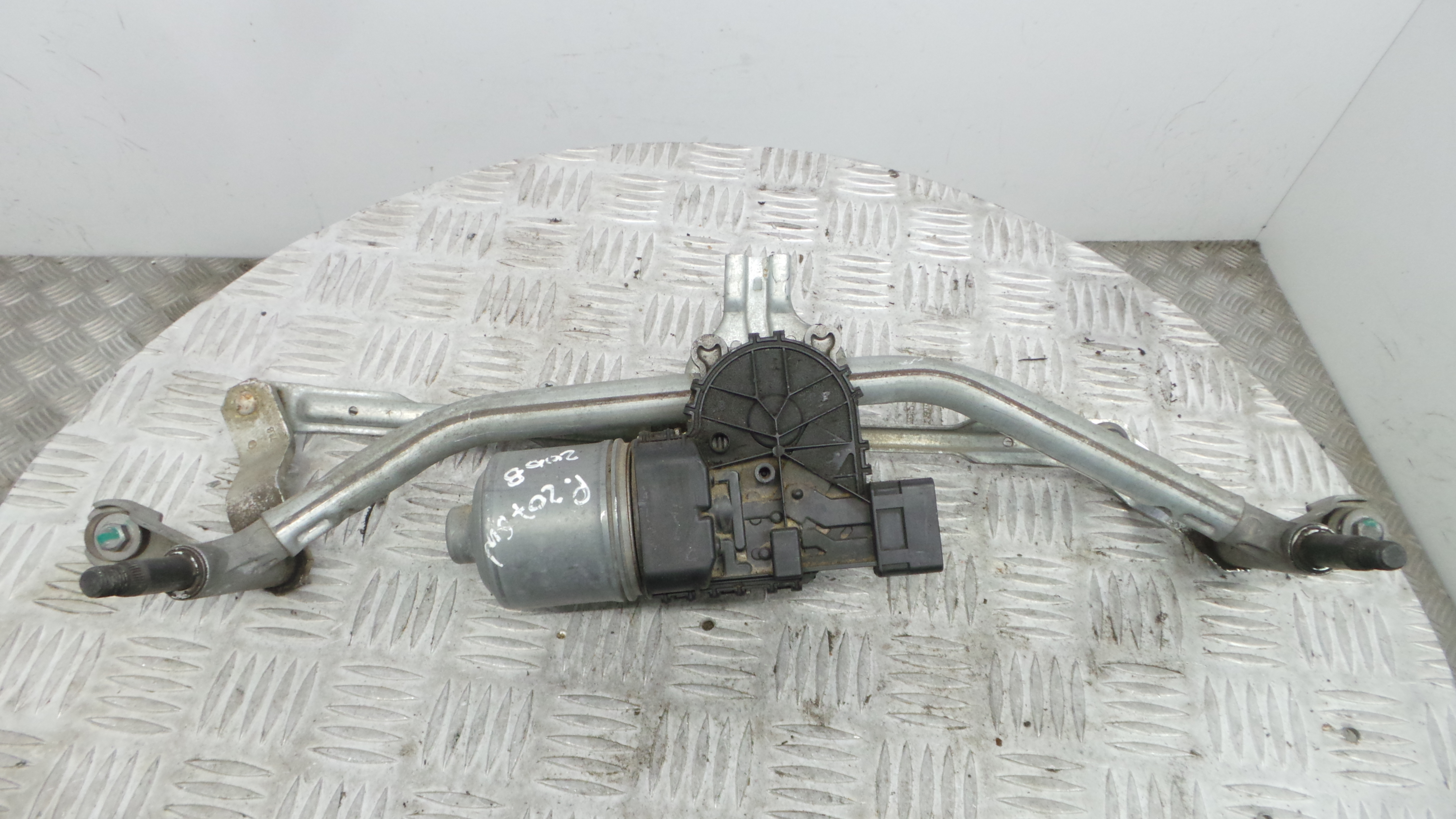 Motor Limpa Vidros Frente  9650380780 - PEUGEOT 207 SW (WK_)-36563514