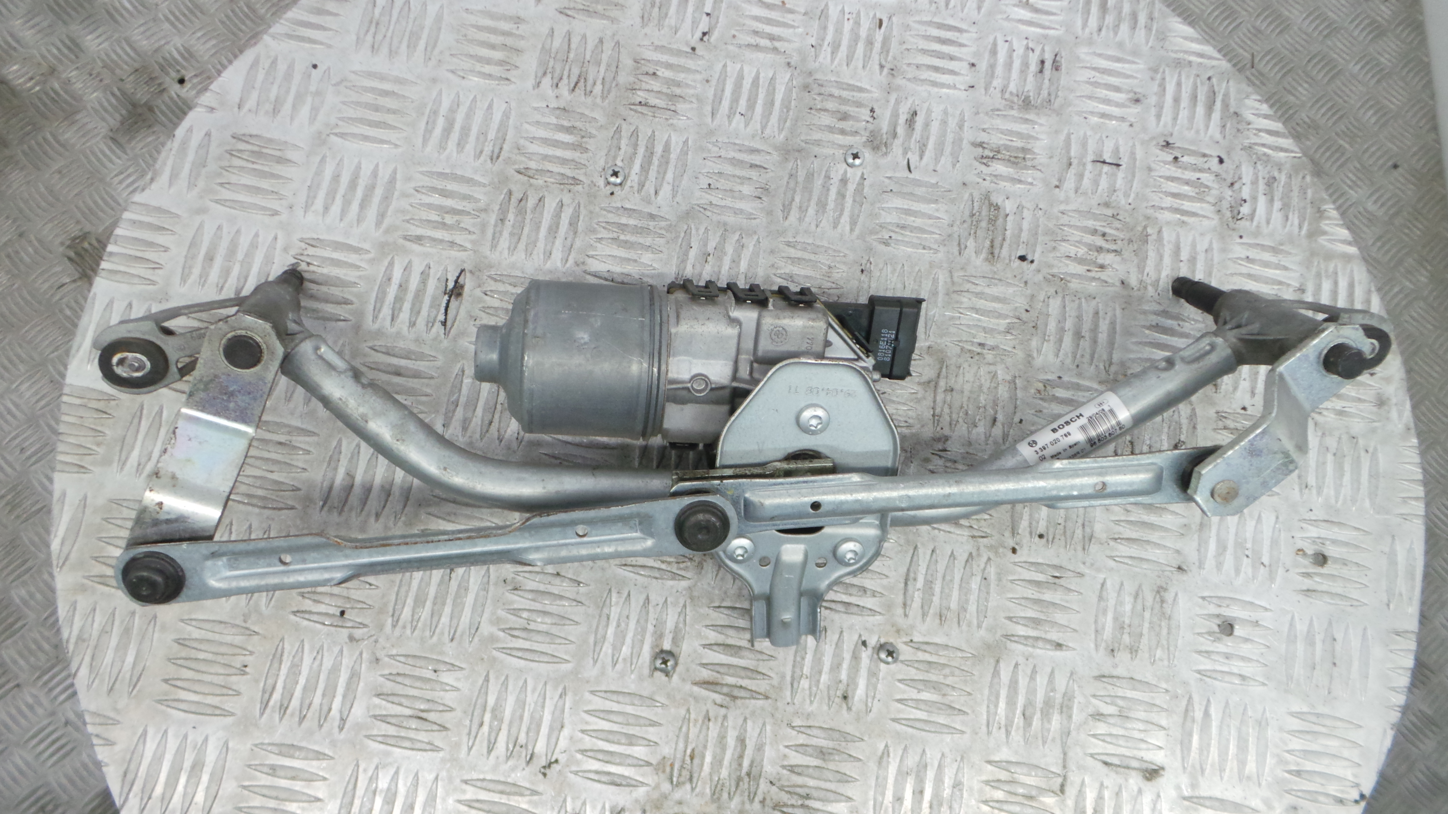 Motor Limpa Vidros Frente 9650380780 - PEUGEOT 207 SW (WK_)-36563514