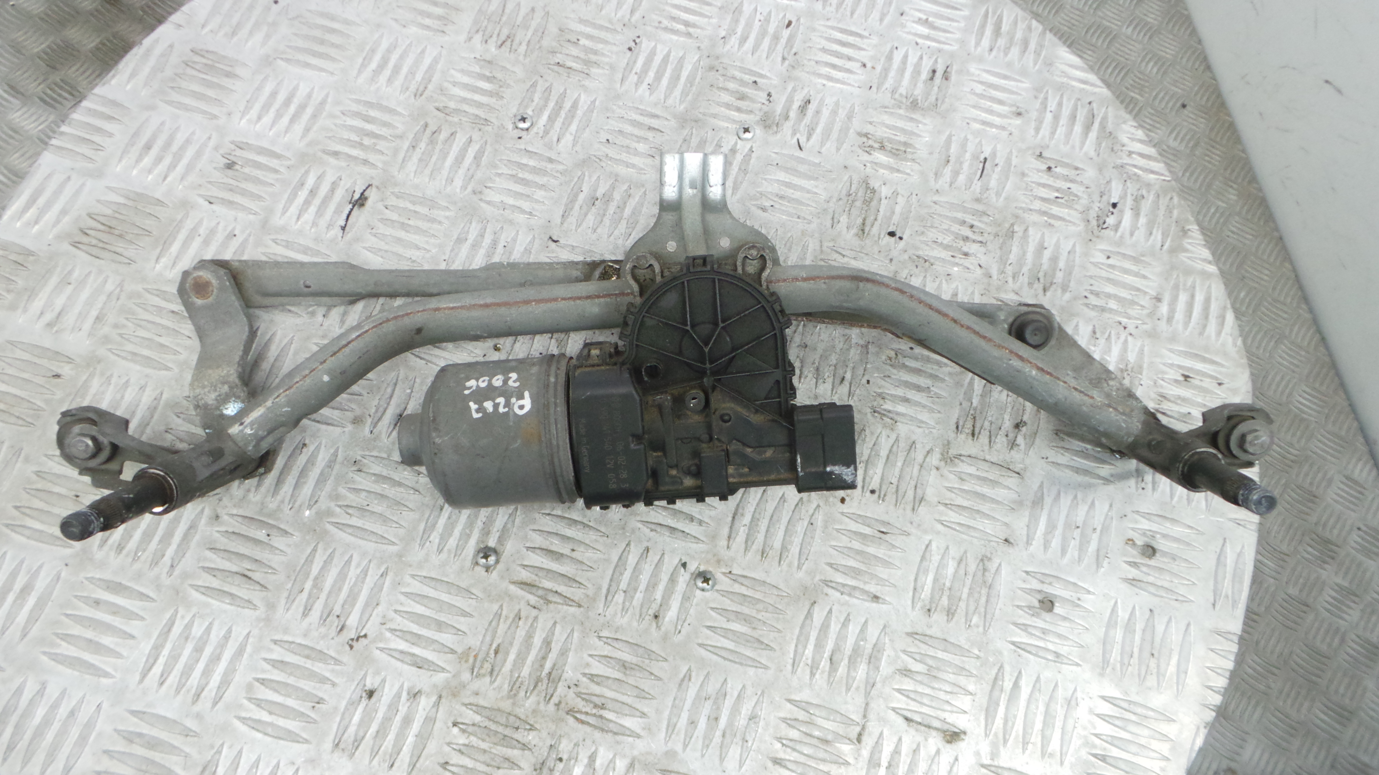 Motor Limpa Vidros Frente  9650380780 - PEUGEOT 207 (WA_, WC_), 207/207+ (WA_, WC_)-36563545