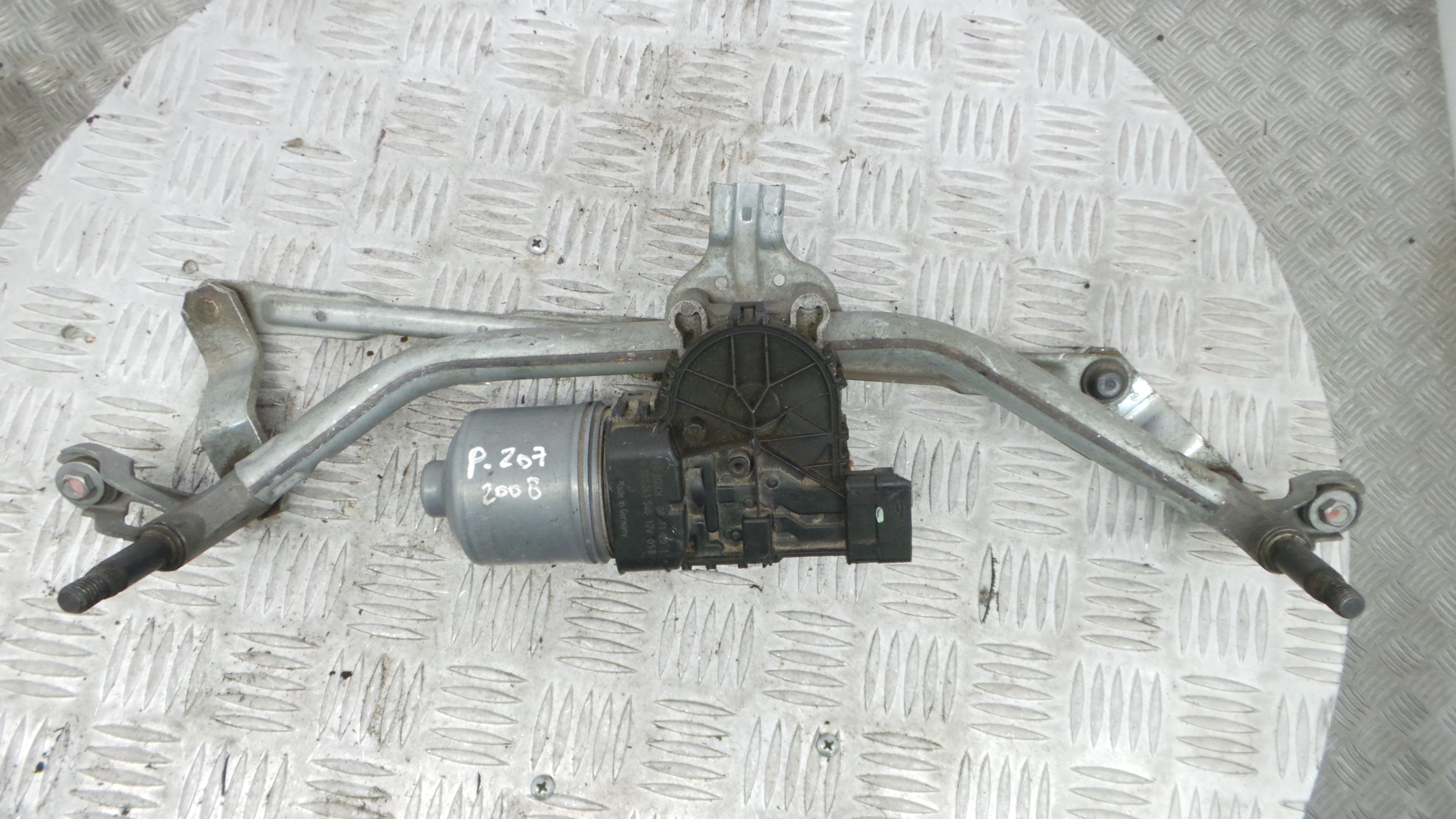 Motor Limpa Vidros Frente  9650380780 - PEUGEOT 207 (WA_, WC_), 207/207+ (WA_, WC_)-36563566