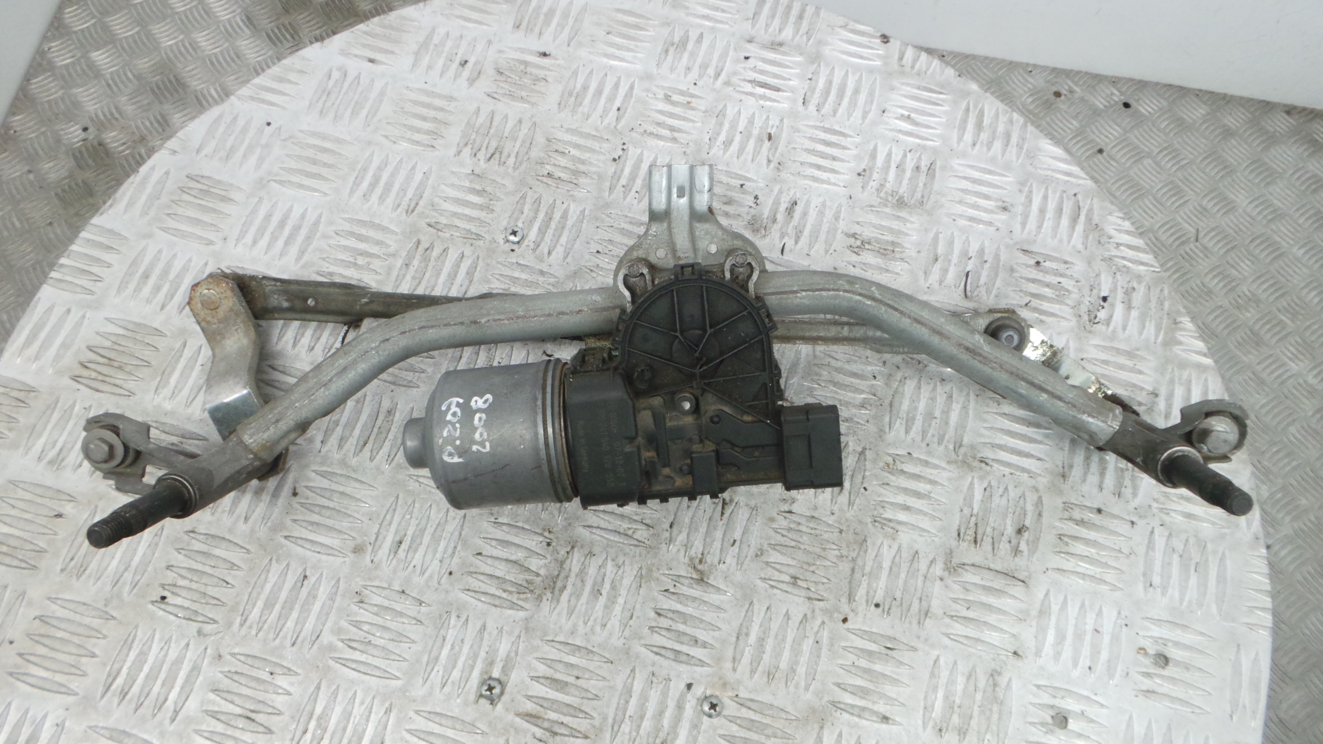 Motor Limpa Vidros Frente  9650380780 - PEUGEOT 207 (WA_, WC_), 207/207+ (WA_, WC_)-36563570