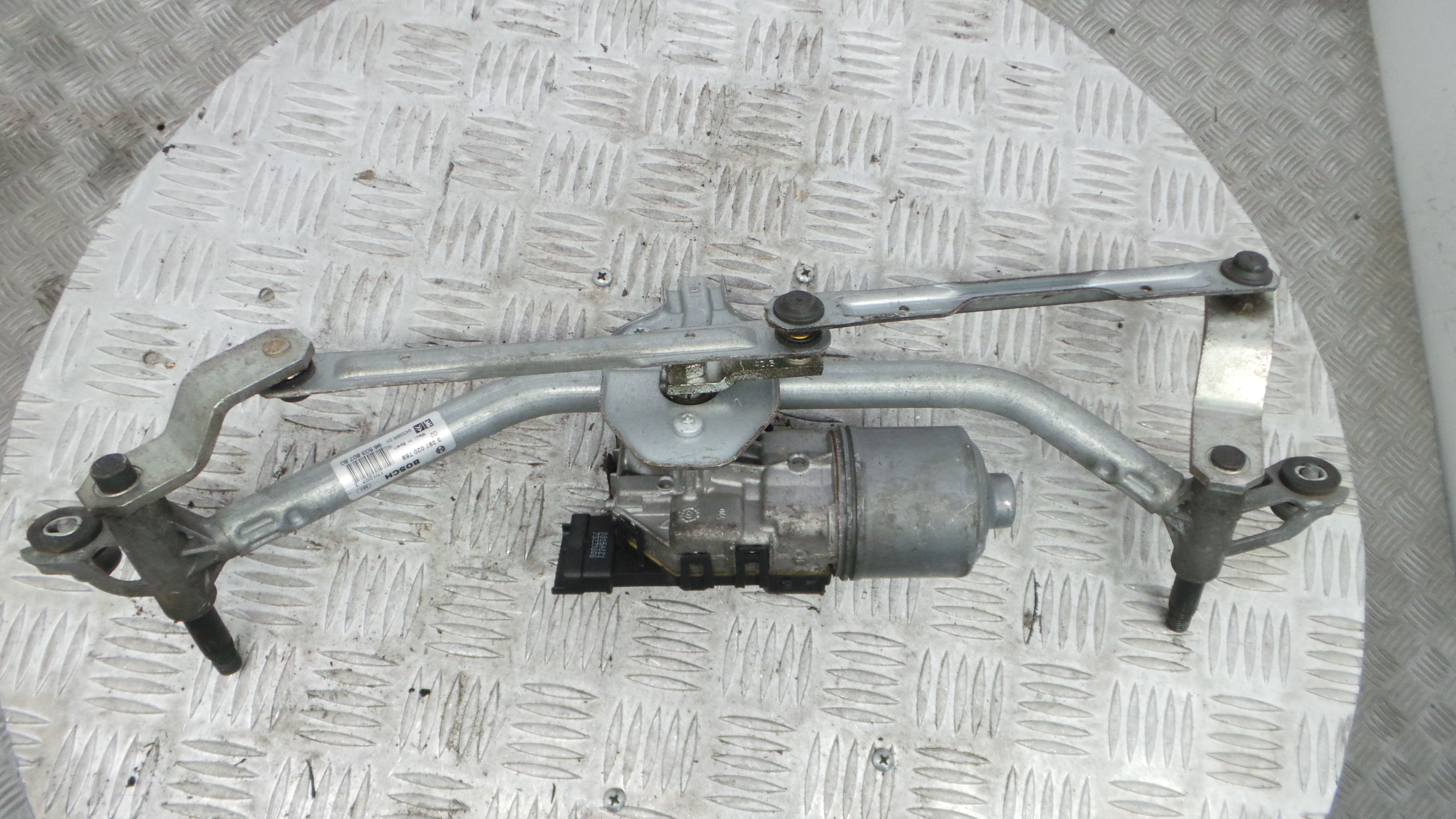 Motor Limpa Vidros Frente  9650380780 - PEUGEOT 207 (WA_, WC_), 207/207+ (WA_, WC_)-36563570