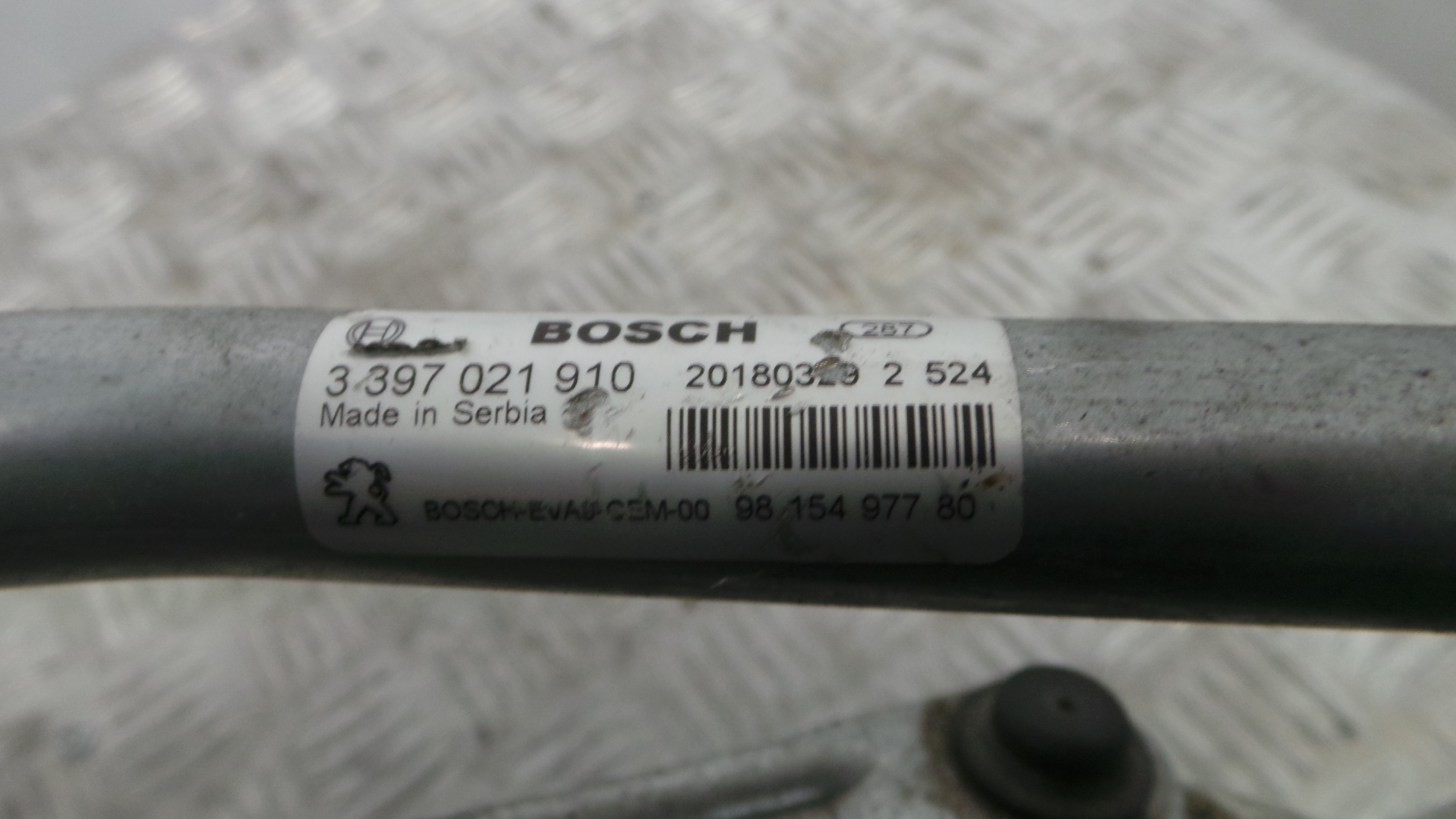 Motor Limpa Vidros Frente 9815497780 - CITROËN C3 / C3 ORIGIN III (SX)-36563574