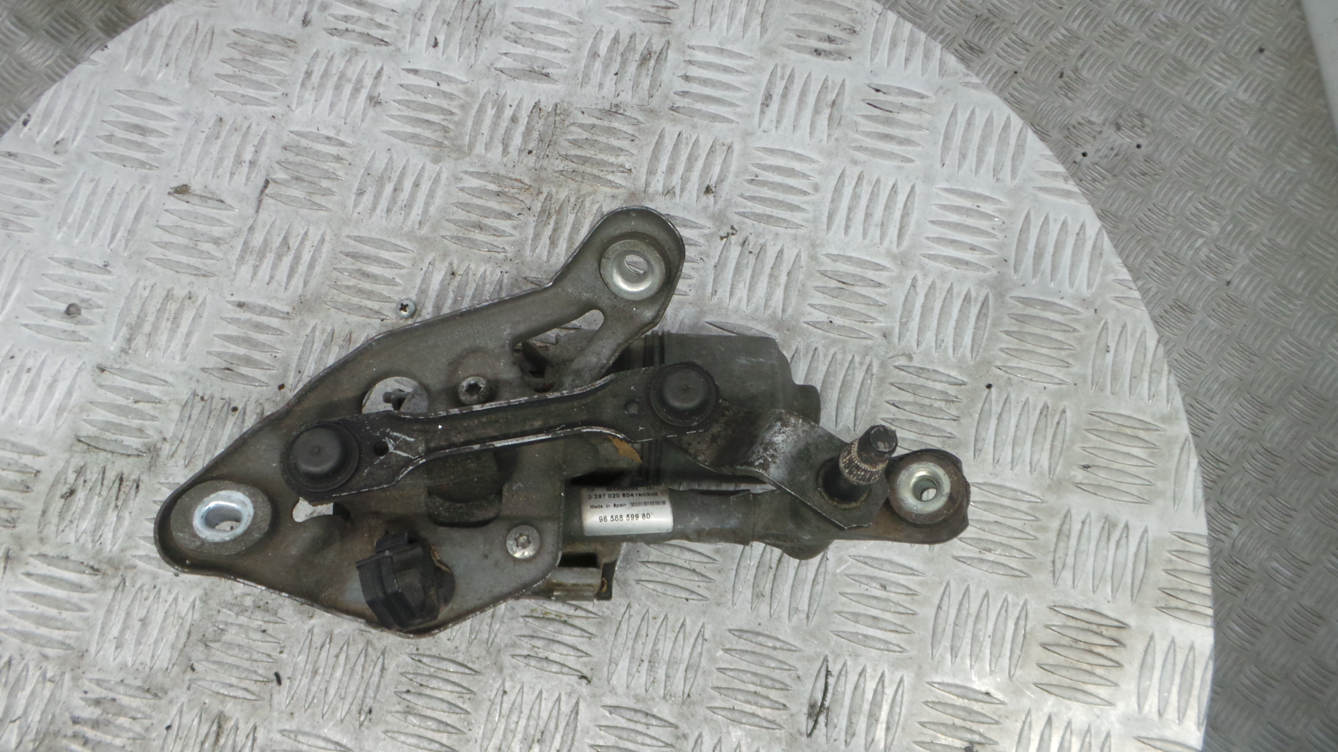 Motor Limpa Vidros Frente  9656859980 - PEUGEOT 407 SW (6E_, 6D_)-36570128