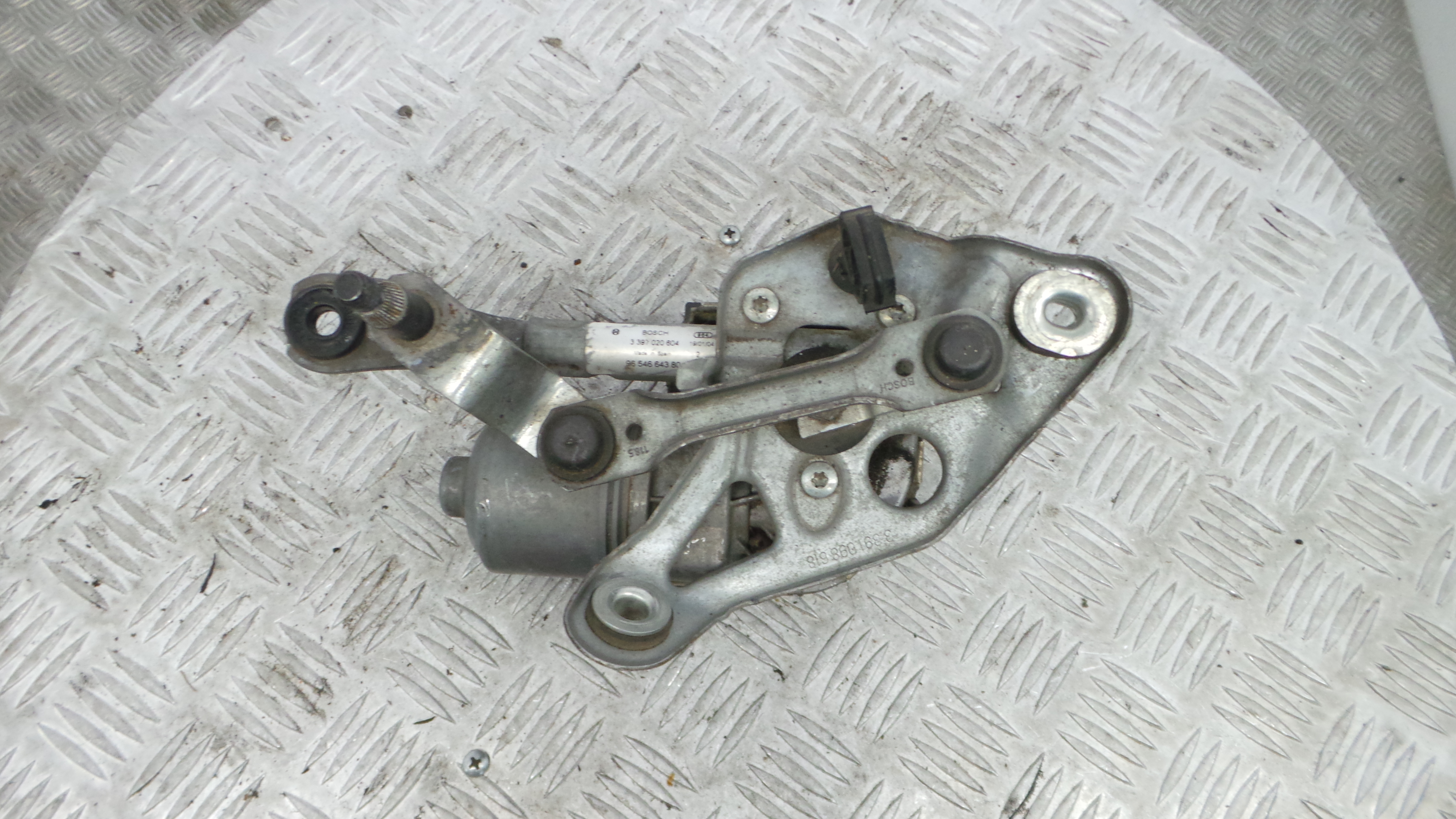 Motor Limpa Vidros Frente  9654664380 - PEUGEOT 407 (6D_)-36570136