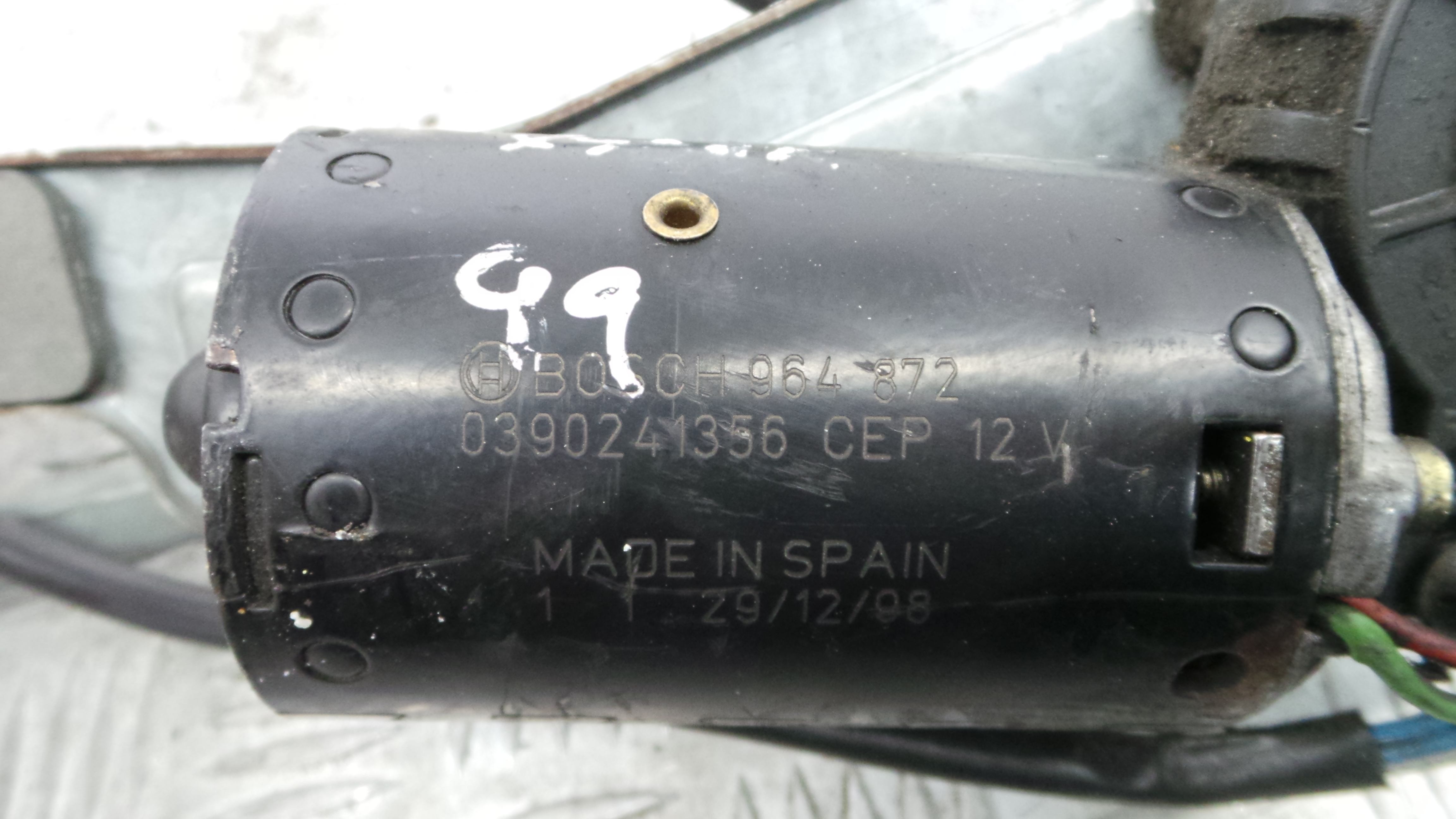 Motor Limpa Vidros Frente  3397020432 - CITROËN XSARA (N1)-36570152