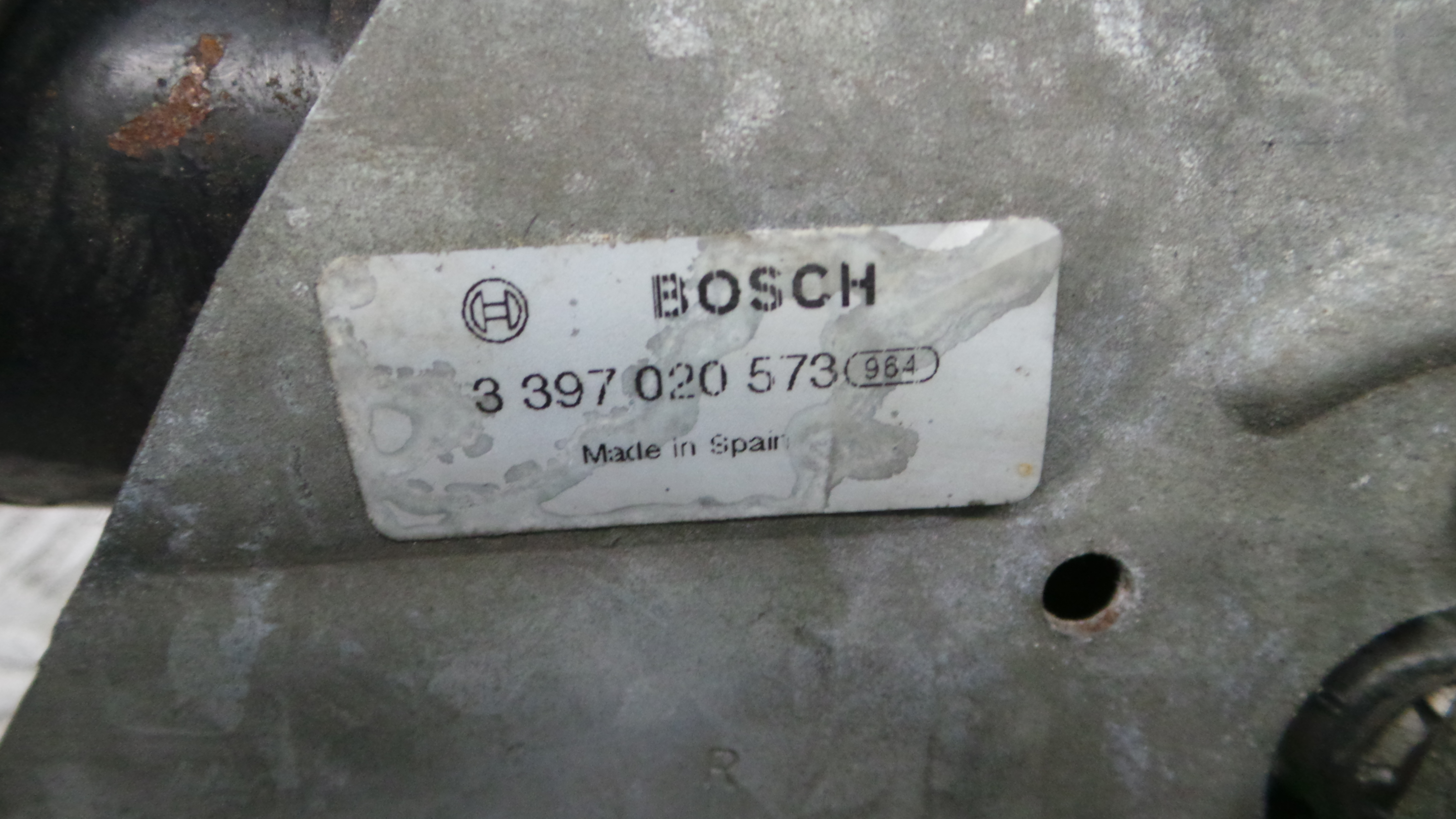 Motor Limpa Vidros Frente  3397020573 - CITROËN XSARA PICASSO (N68)-36570159