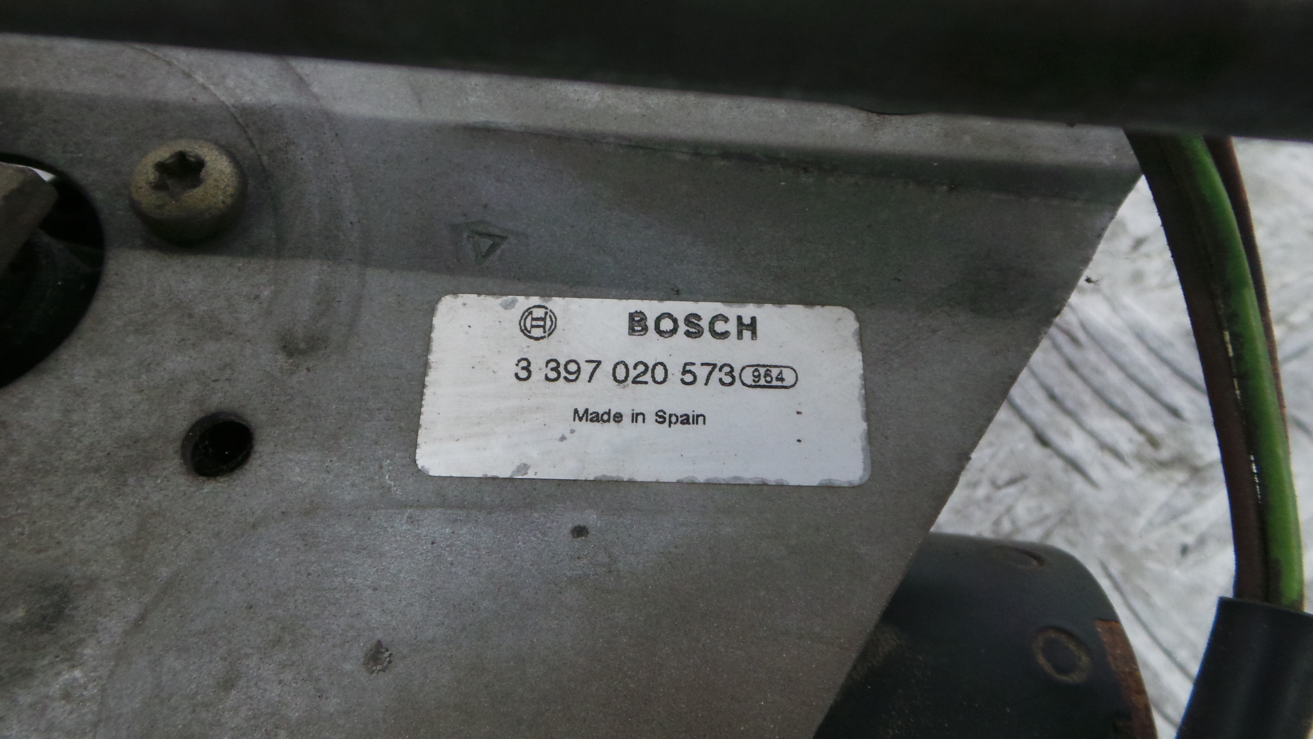 Motor Limpa Vidros Frente 3397020573 - CITROËN XSARA PICASSO (N68)-36570163